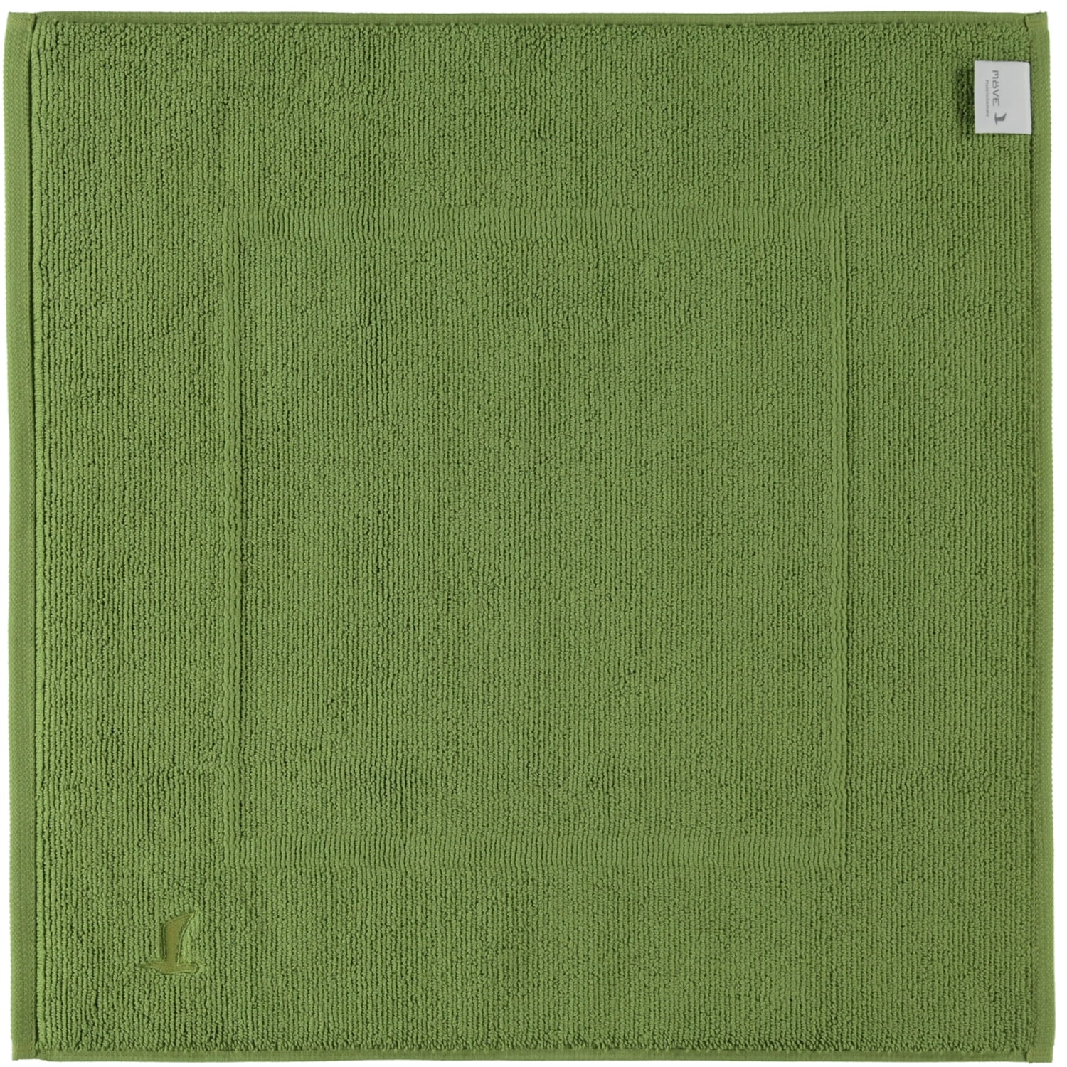 Möve - Badteppich Superwuschel - Farbe: peridot - 658 (1-0300/8126) - 60x60 cm
