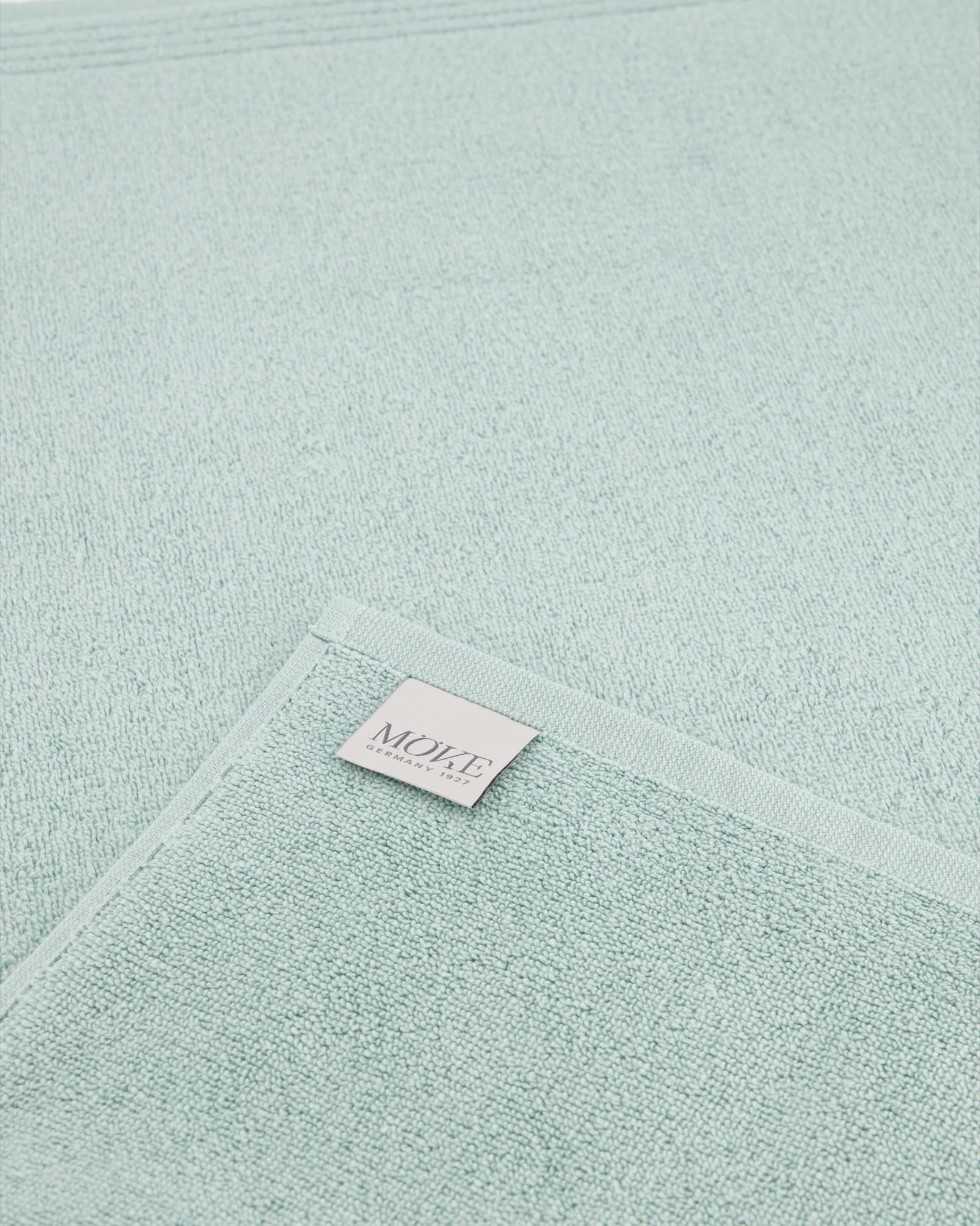 Möve Badematten Superwuschel reed green - 651 - 50x70 cm