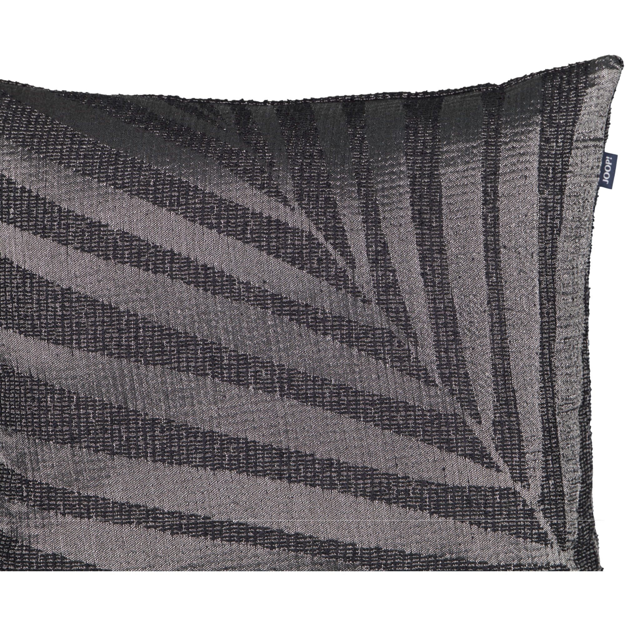 JOOP! Kissenhüllen Leaf Anthrazit - 012 - 40x40 cm