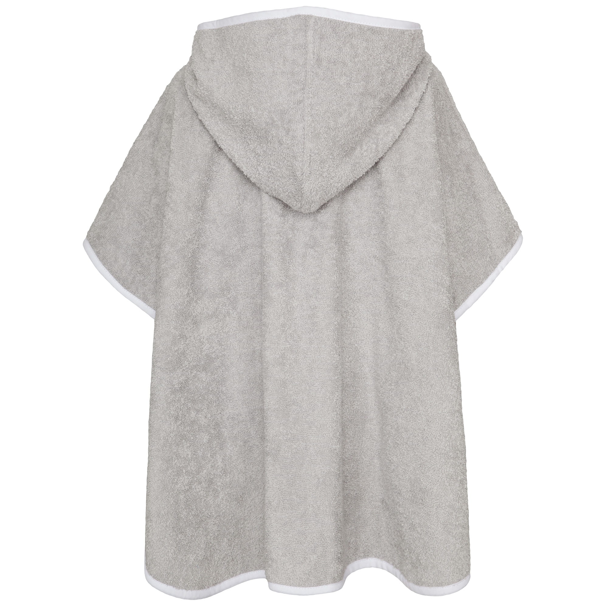Smithy Wolkenweich Regenbogen - Badeponcho 55 x 70 cm - Farbe: grau (1701027)