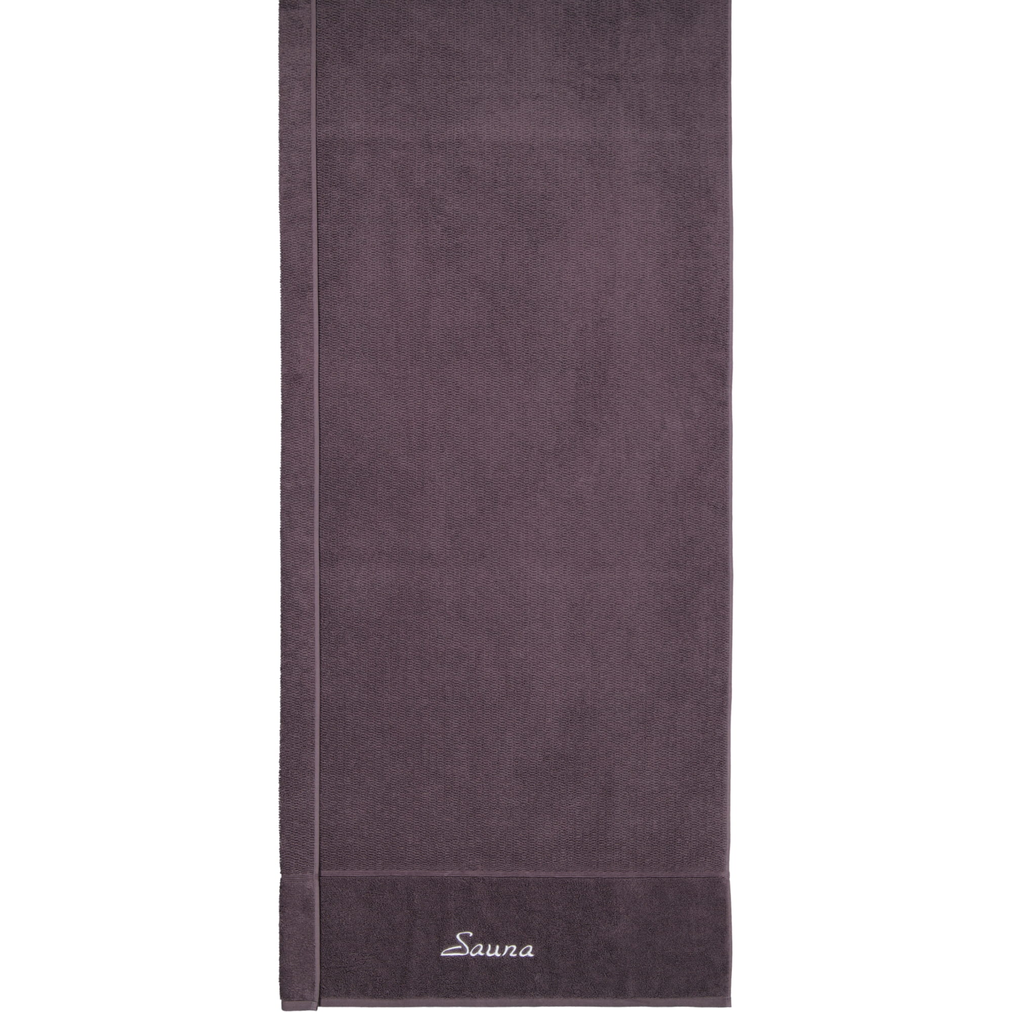 frottana Saunatücher Pearl graphite - 843 - 80x200 cm