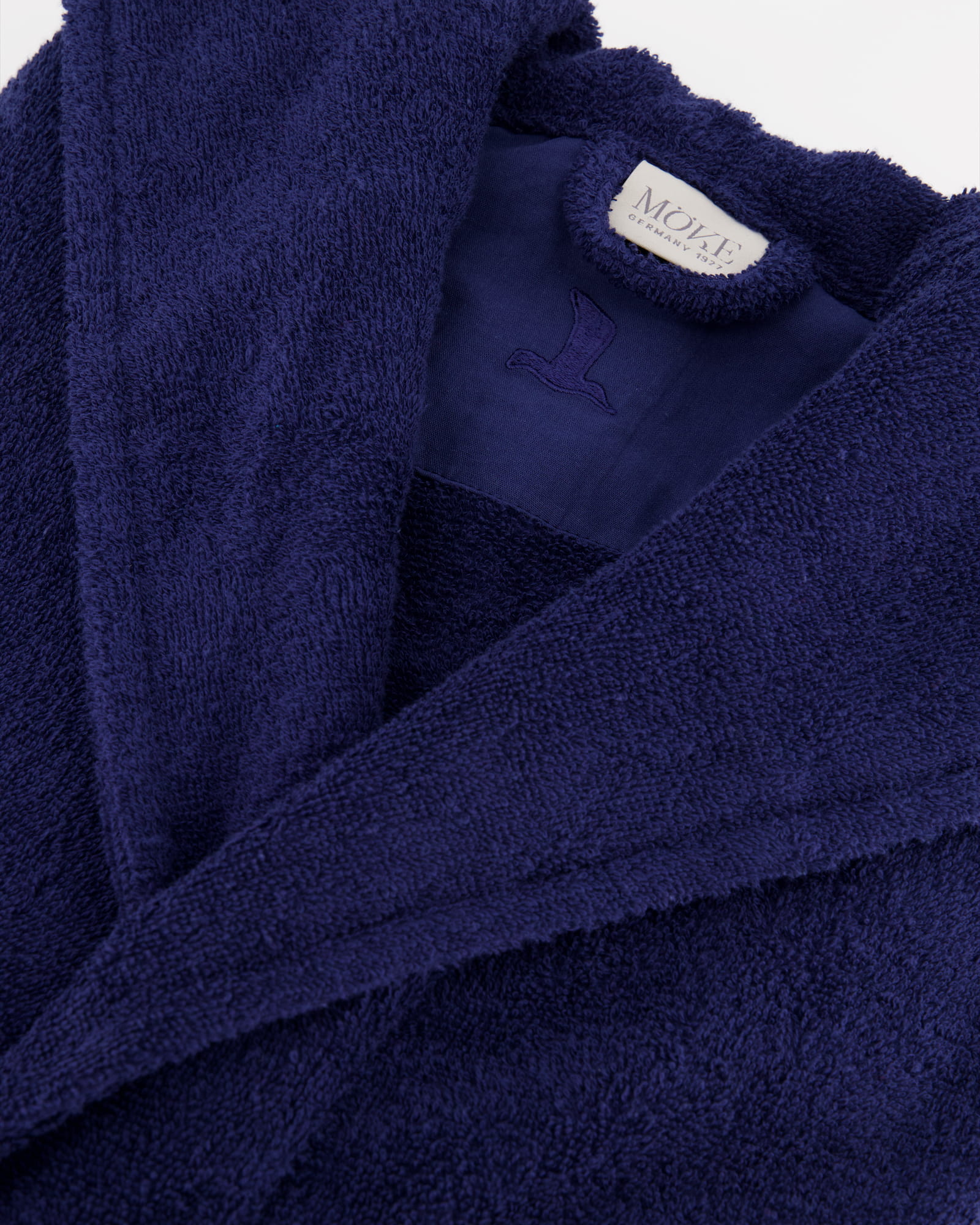 Möve Bademäntel unisex Kapuze Superwuschel deep sea - 596