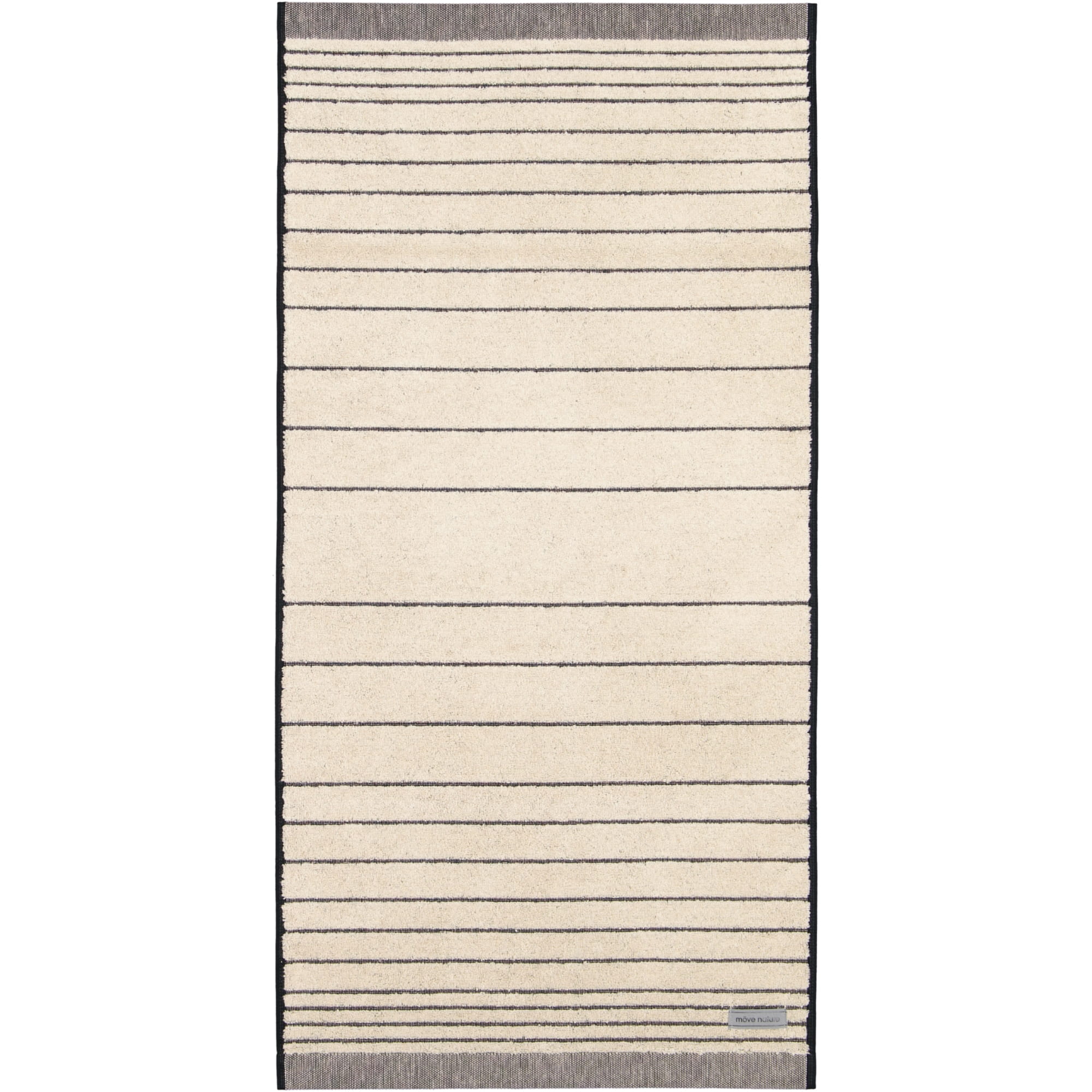 Möve Eden - Querstreifen - Farbe: nature/black - 081 (1-0876/8942)