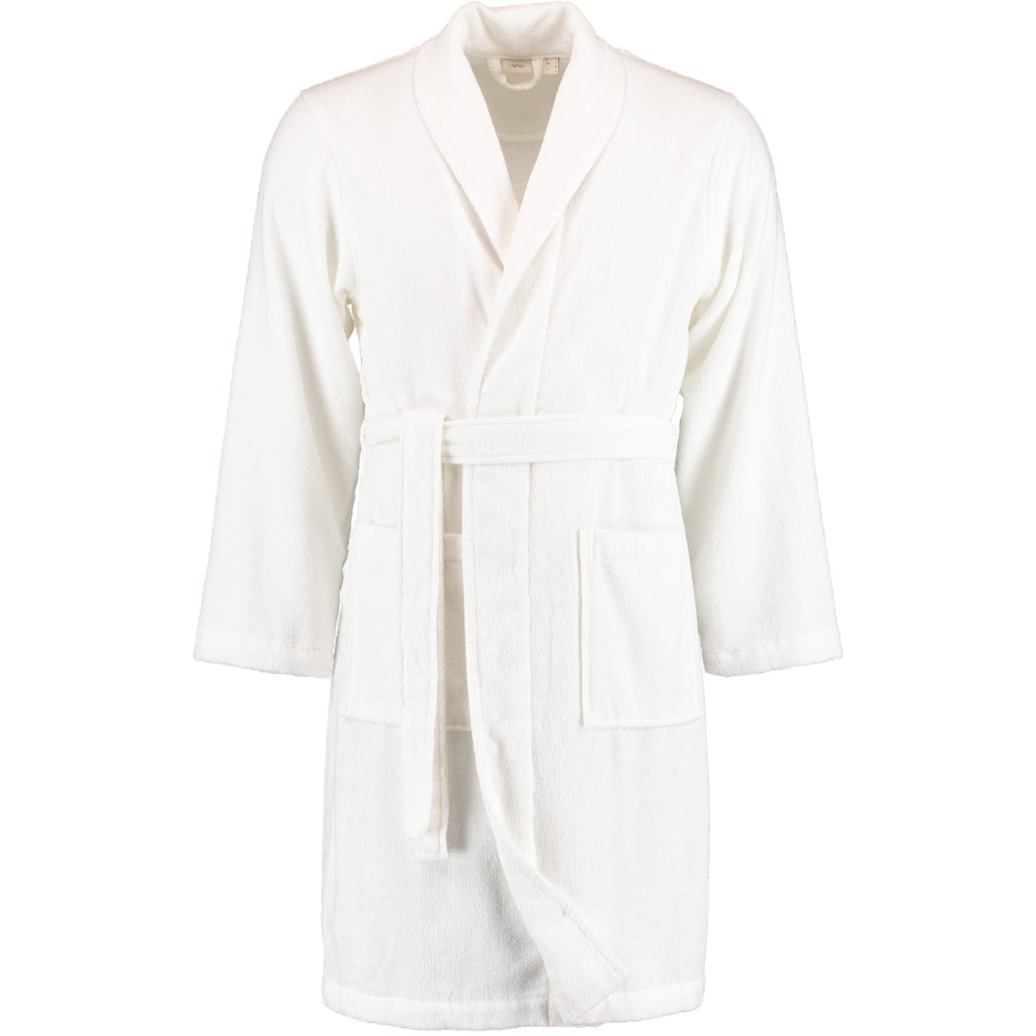 Esprit Bademantel Mono Schalkragen - Farbe: white - 030 - XXL