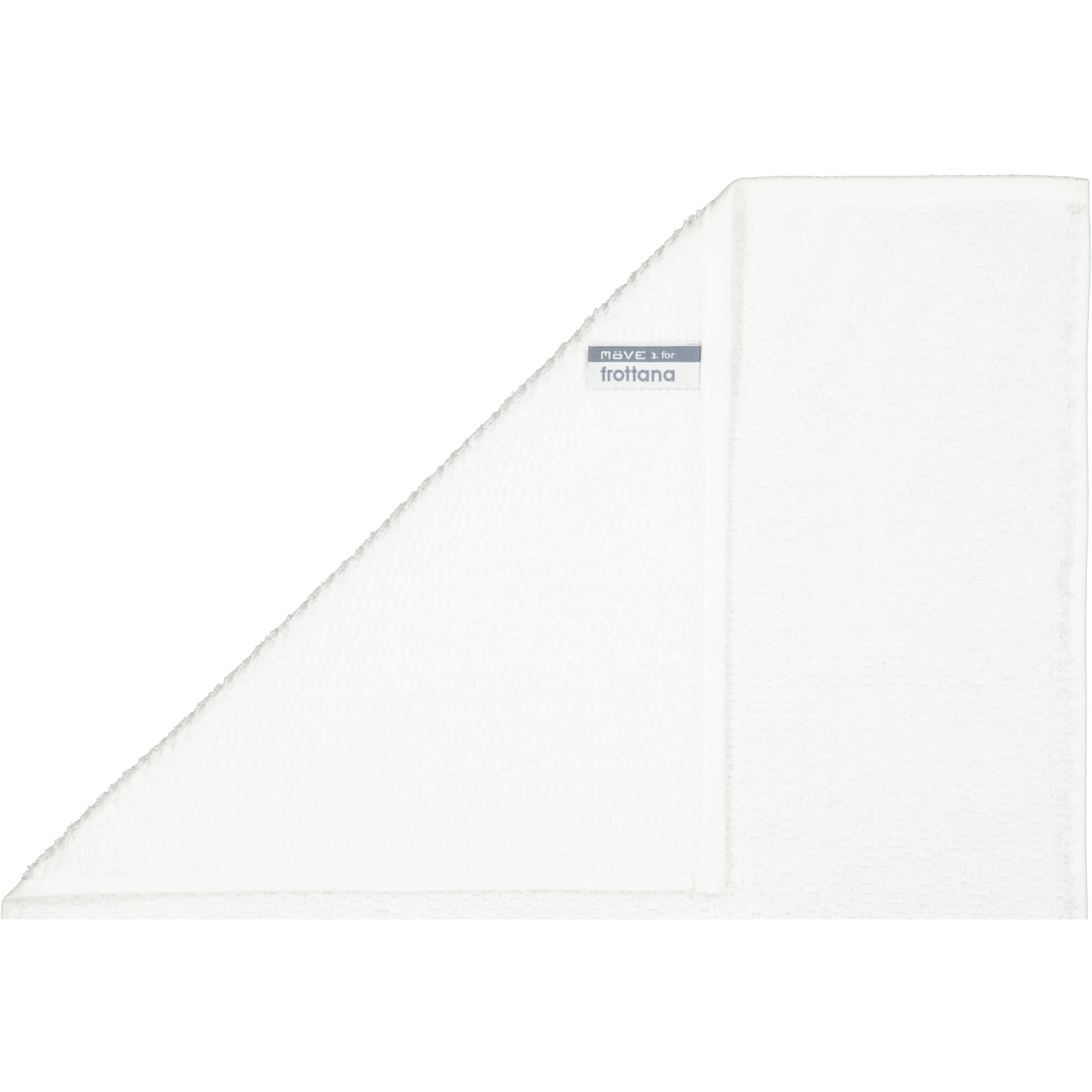 frottana Handtücher Pearl snow - 901 - Waschhandschuh 15x20 cm
