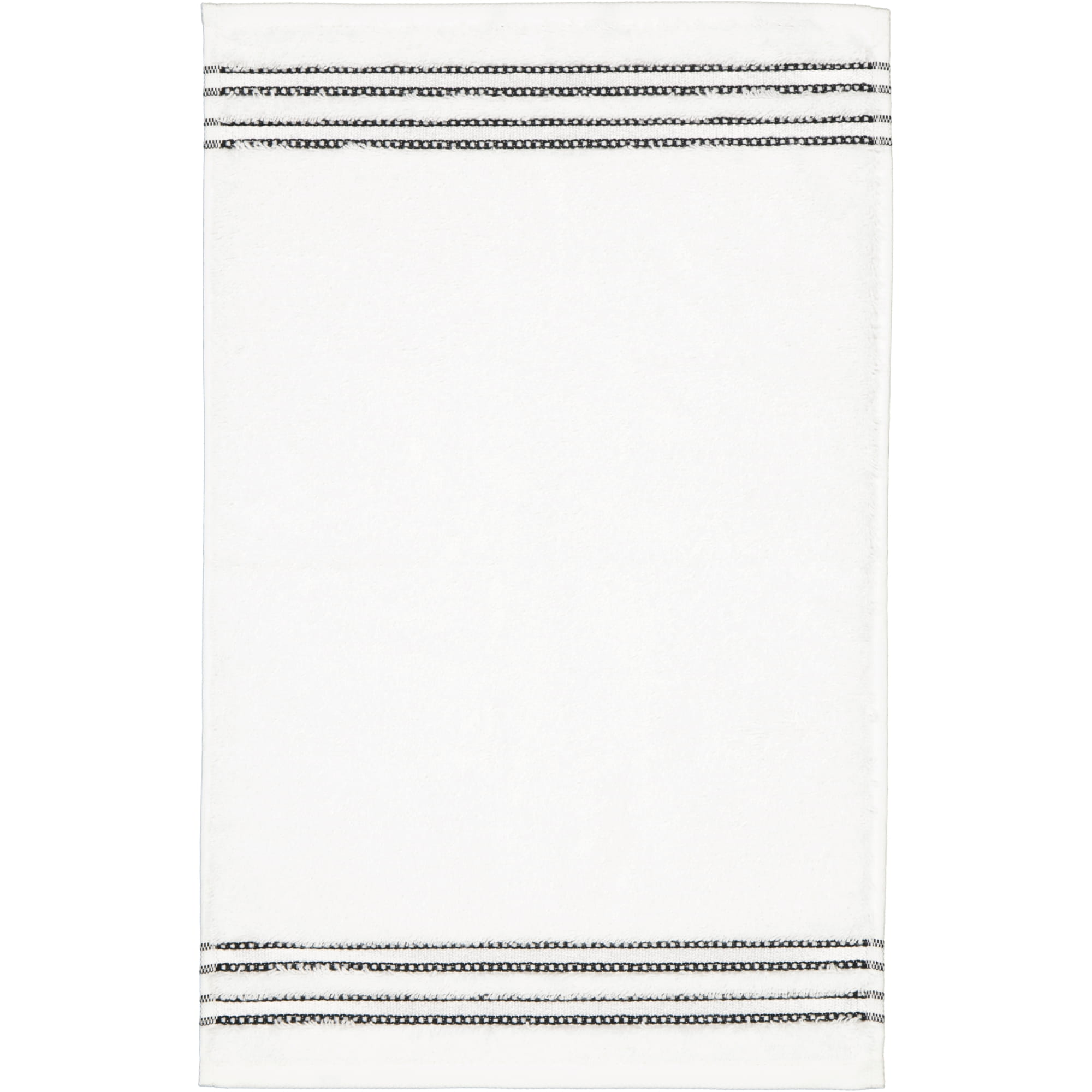 Vossen Handtücher Cult de Luxe weiß - 0300 - Gästetuch 30x50 cm