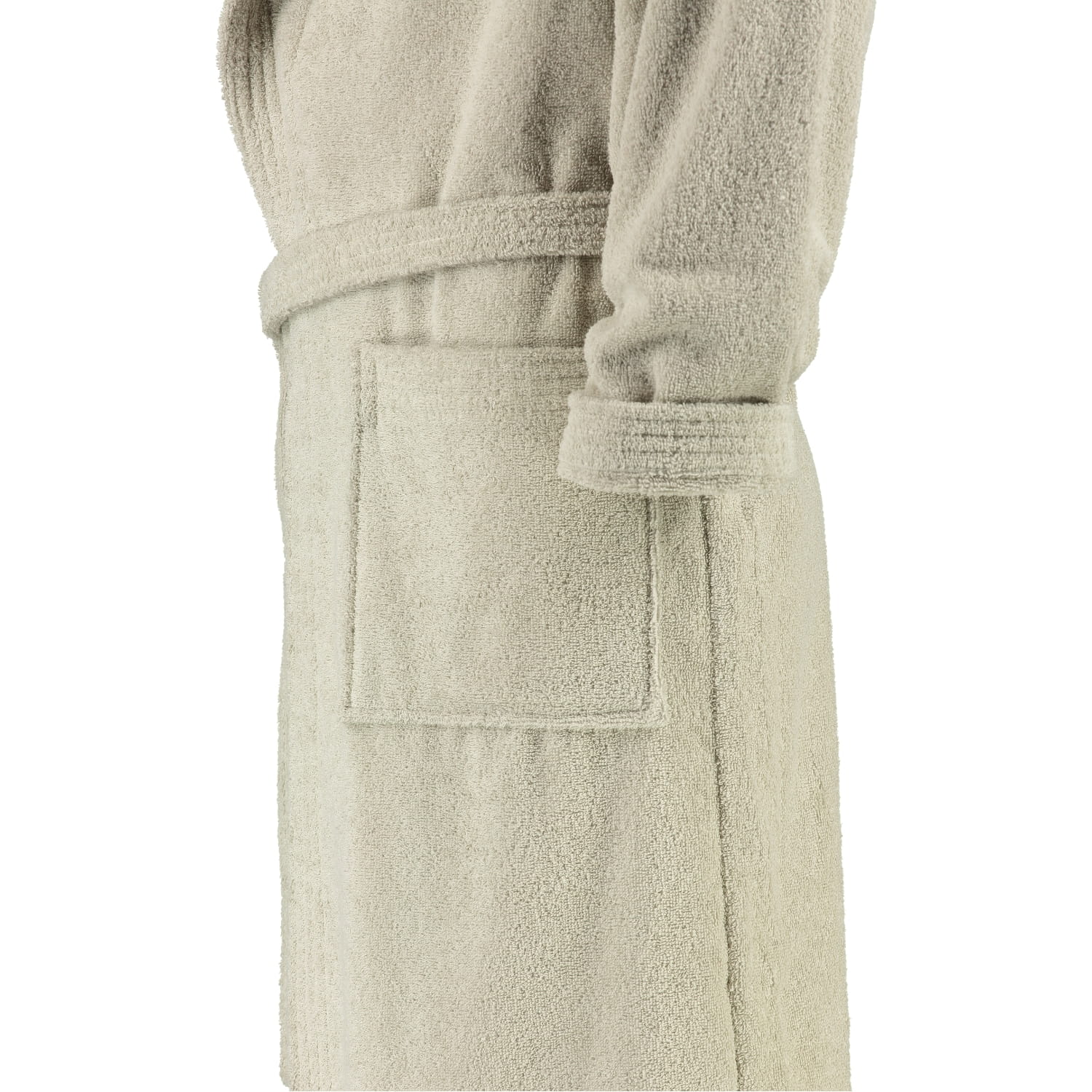 Rhomtuft RHOMTUFT Bademäntel unisex Schalkragen Sir & Lady stone - 320