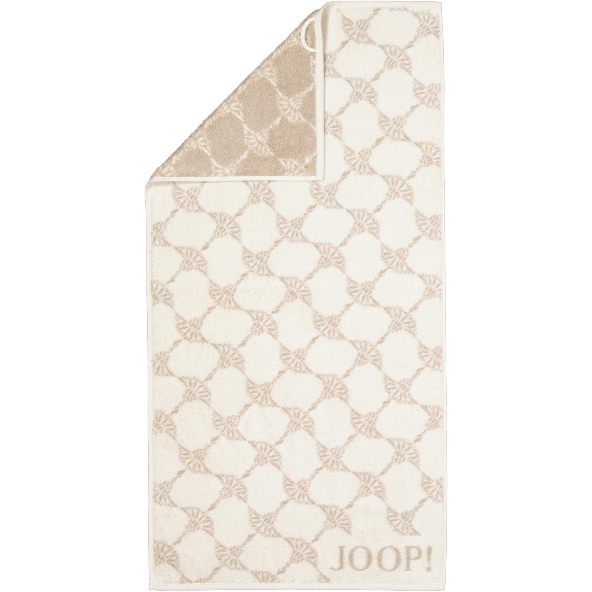 JOOP! Classic - Cornflower 1611 - Farbe: Creme - 36 - Handtuch 50x100 cm