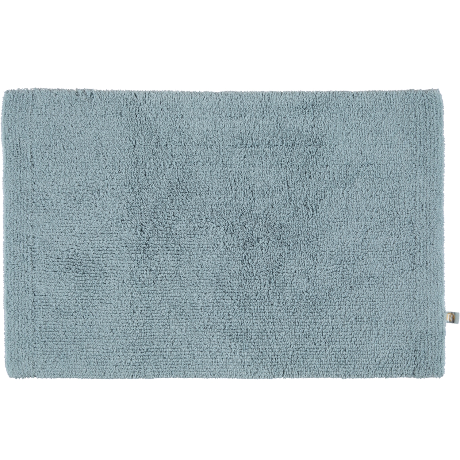 Rhomtuft - Badteppich Pur - Farbe: aquamarin - 400 - 50x75 cm