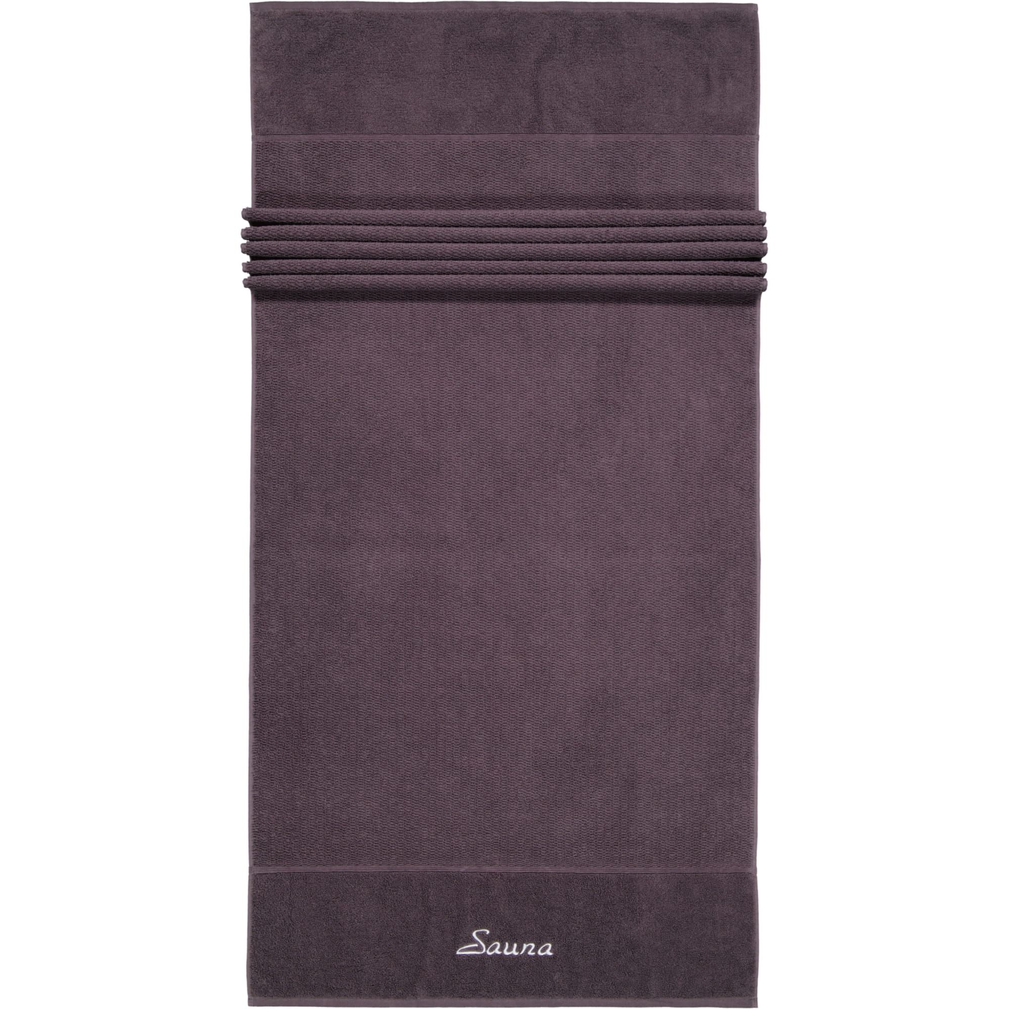 frottana Saunatücher Pearl graphite - 843 - 80x200 cm