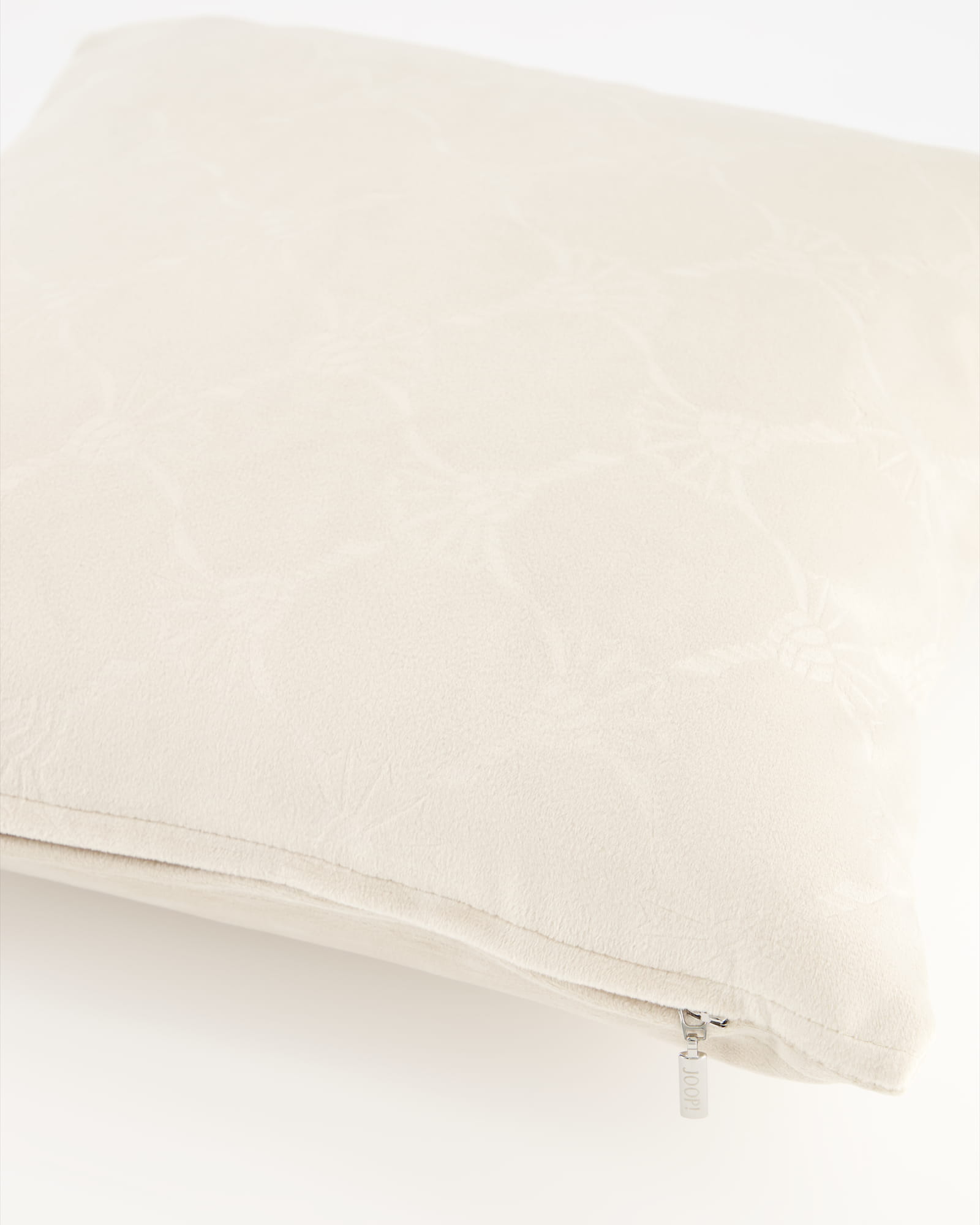 JOOP! Kissenhülle Emboss - Farbe: Beige - 030 - 38x38 cm