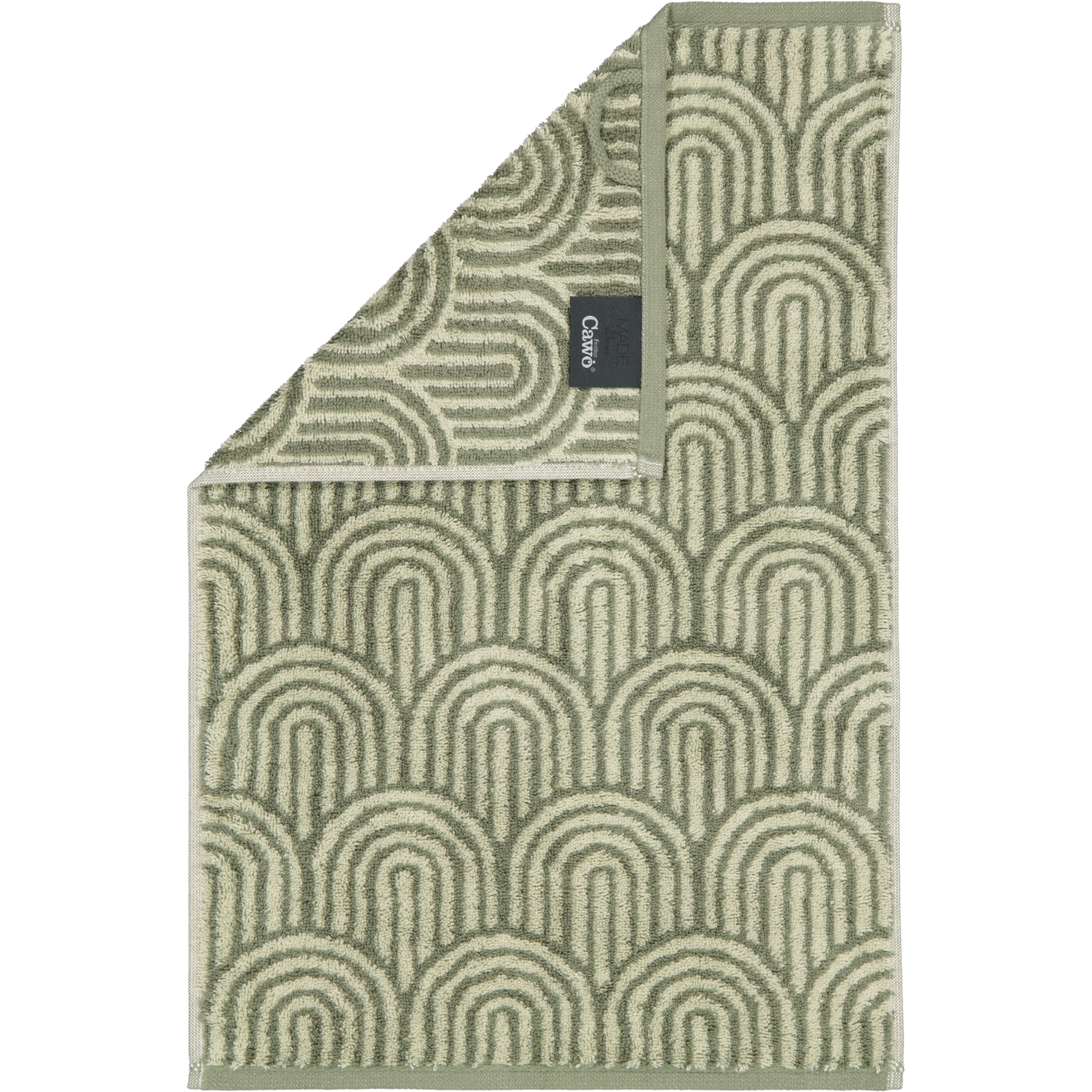 Cawö Handtücher Maison Bögen 6268 field - 44 - Gästetuch 30x50 cm