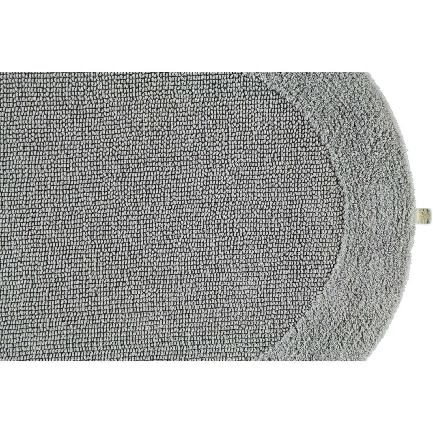Rhomtuft - Badteppiche Exquisit - Farbe: kiesel - 85 - 100 cm rund