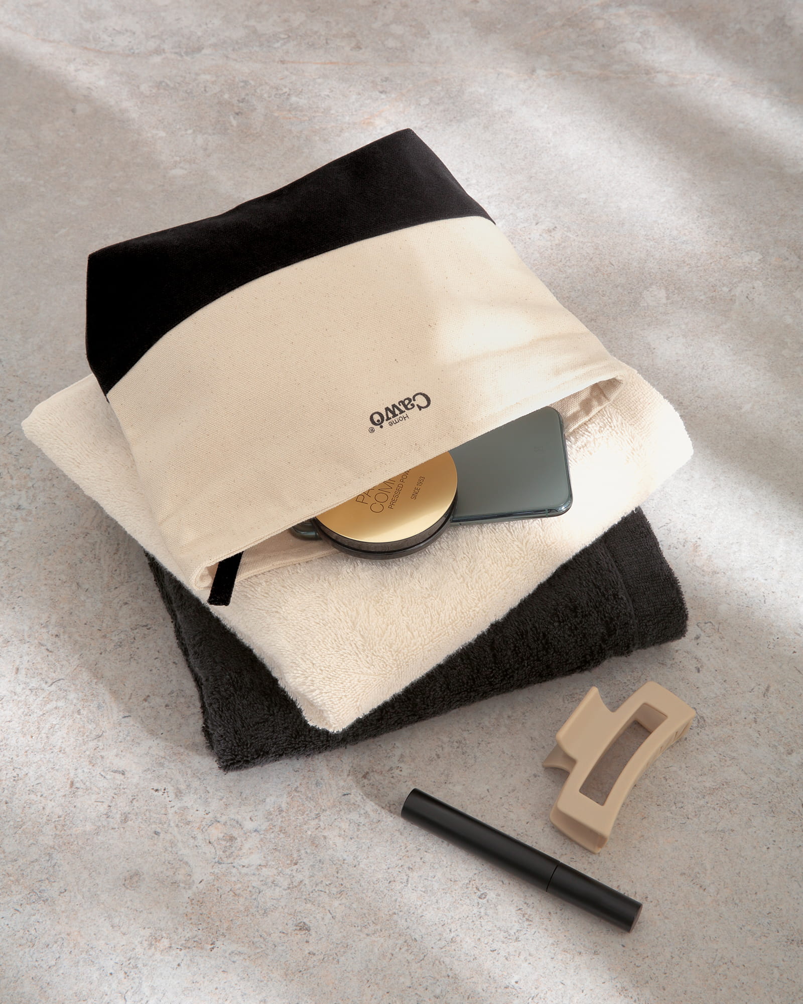 Cawö Kulturtaschen Accessory Bag 55707 lime - 43 - 18x26 cm