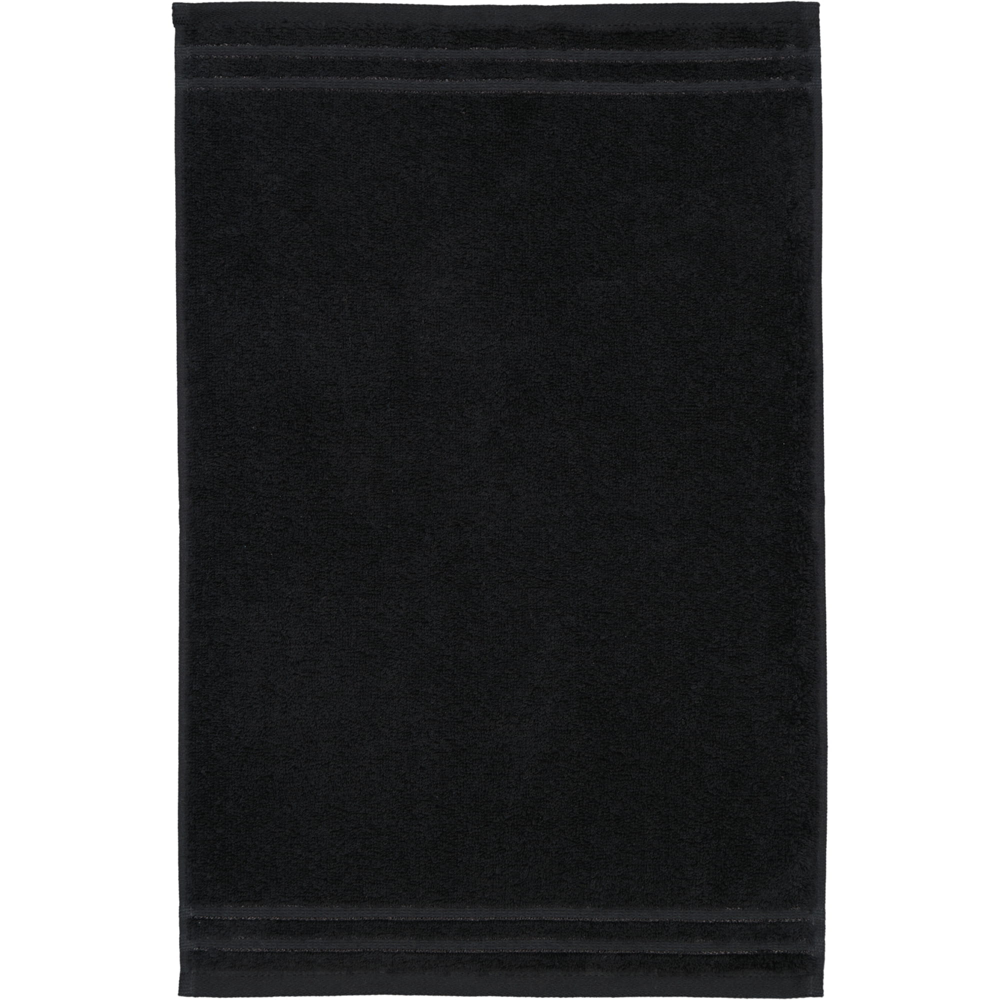 Vossen Handtücher Calypso Feeling schwarz - 7900 - Gästetuch 30x50 cm
