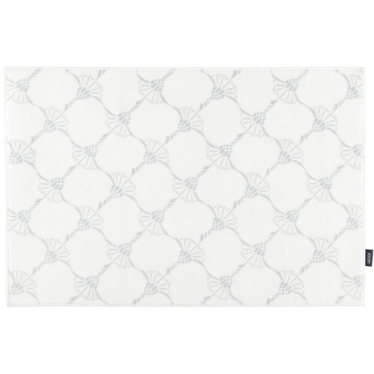 JOOP! Badematte Repetition 64 - Farbe: Weiß - 001 - 60x90 cm