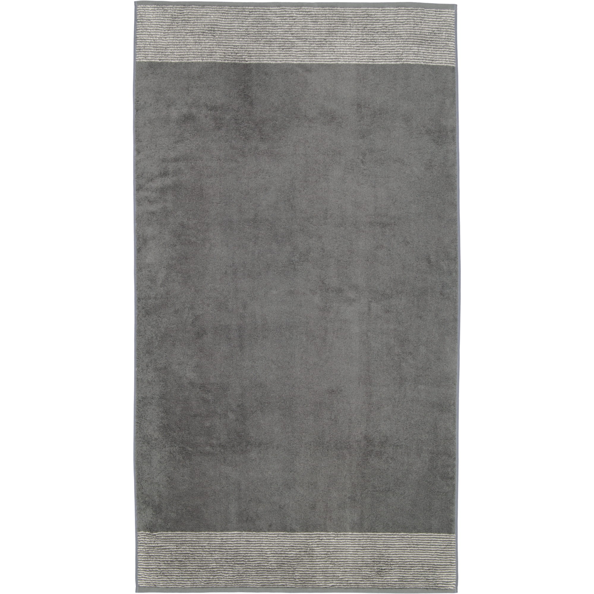 Cawö - Luxury Home Two-Tone 590 - Farbe: schiefer - 77 - Duschtuch 80x150 cm
