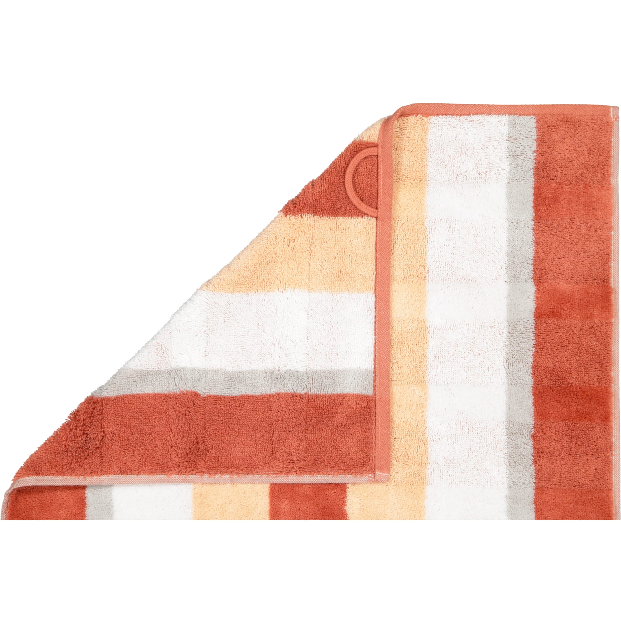 Cawö Handtücher Noblesse Stripe 1087 brick - 33