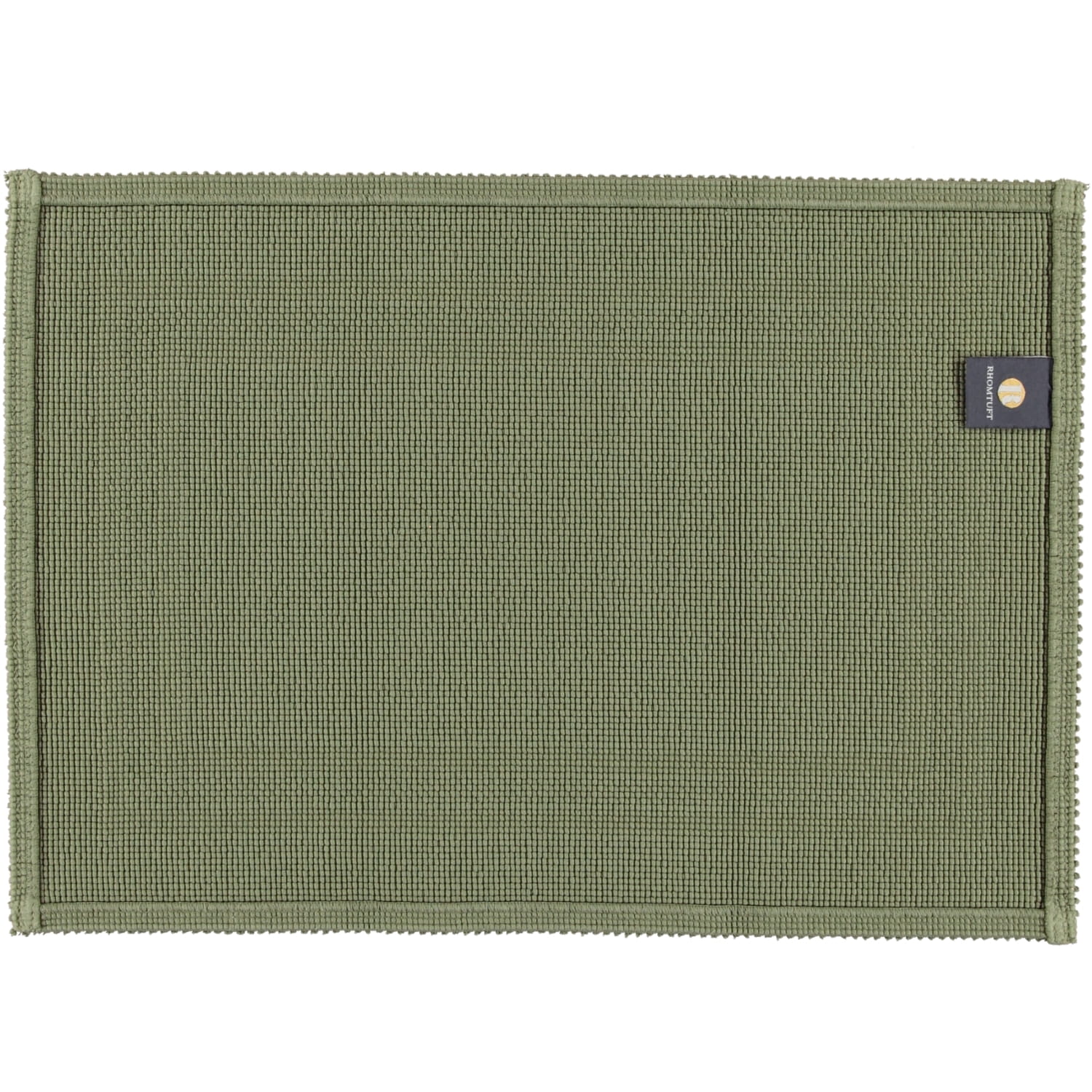 Rhomtuft - Badematte Gala - Farbe: olive - 404 - 50x70 cm