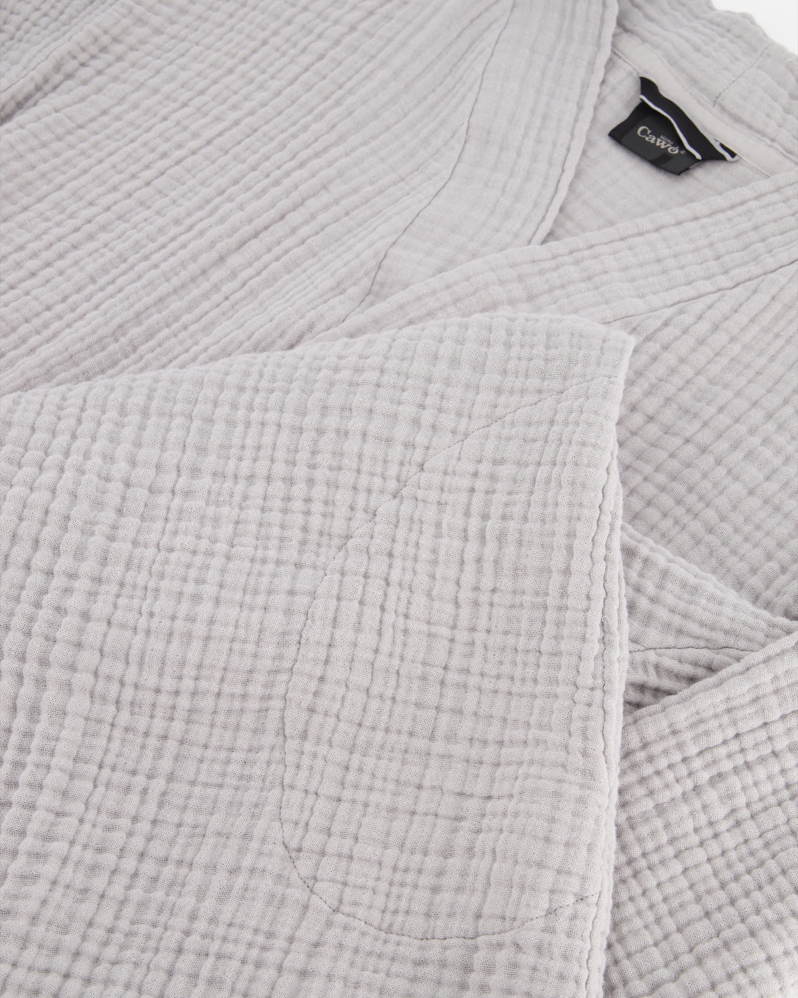 Cawö Home Bademäntel Damen Kimono Musselin 838 kreide - 70