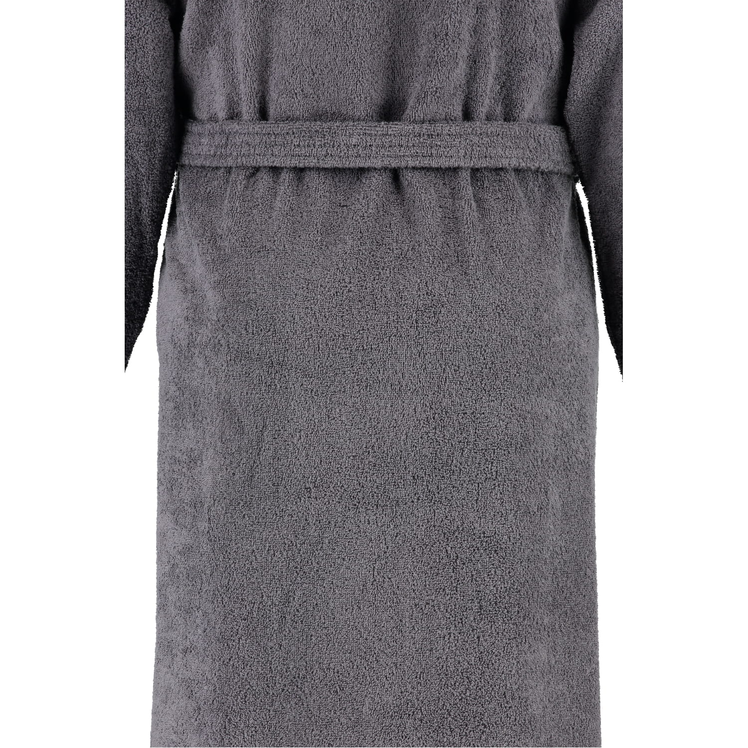 Rhomtuft - Bademantel Sir & Lady - Unisex - Farbe: zinn - 02 - M