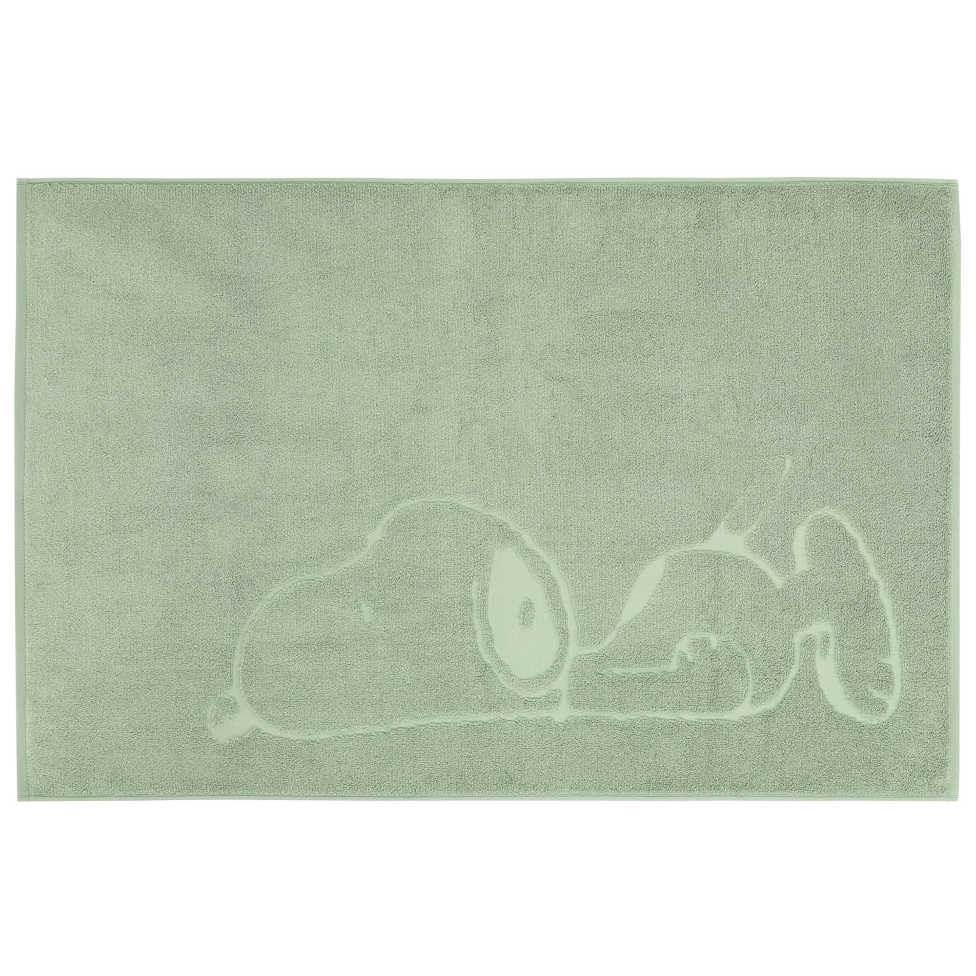 Vossen Badematten Peanuts Snoopy Dreams eucalyptus - 5285 - 60x90 cm