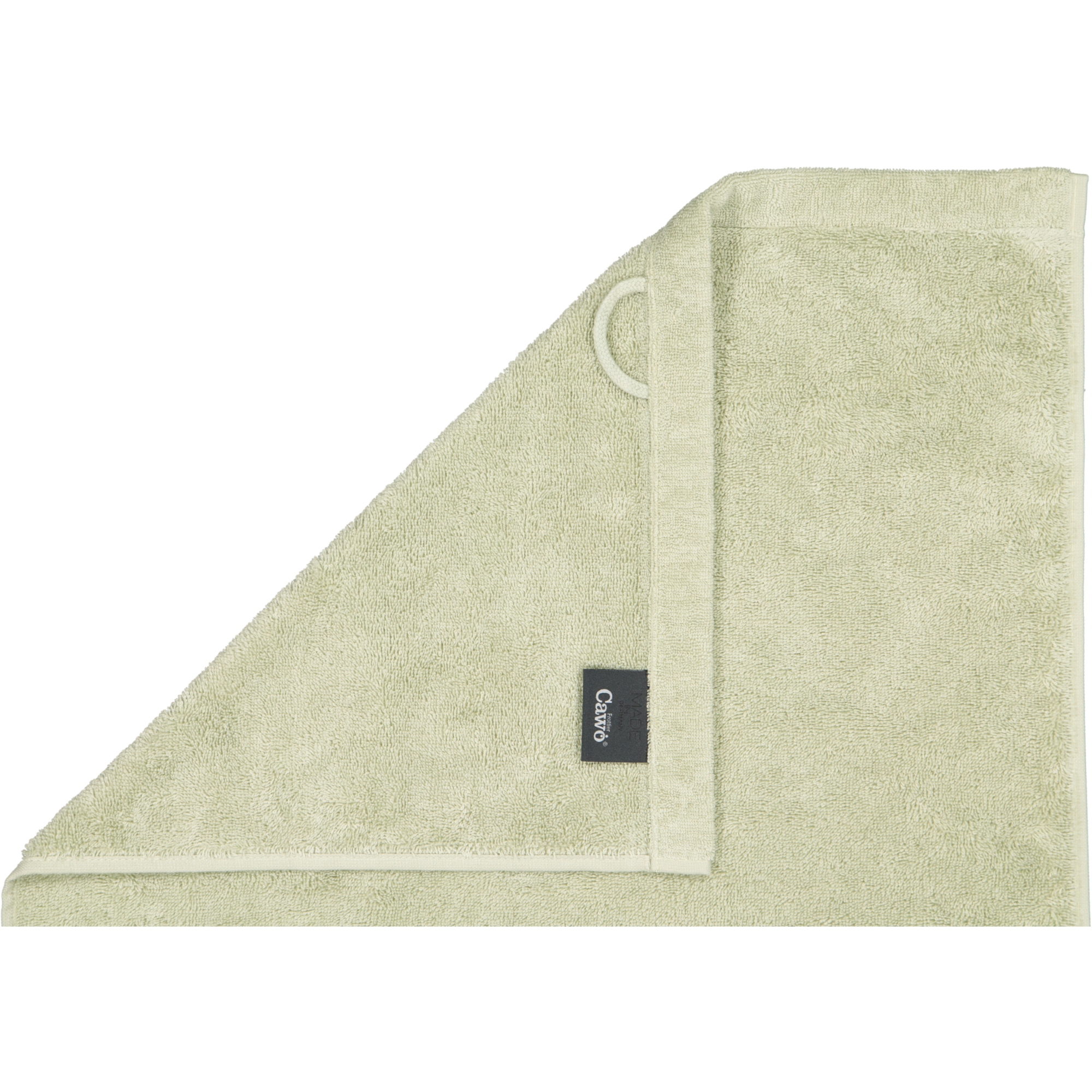 Cawö Handtücher Lifestyle Uni 7007 wasabi - 420 - Gästetuch 30x50 cm
