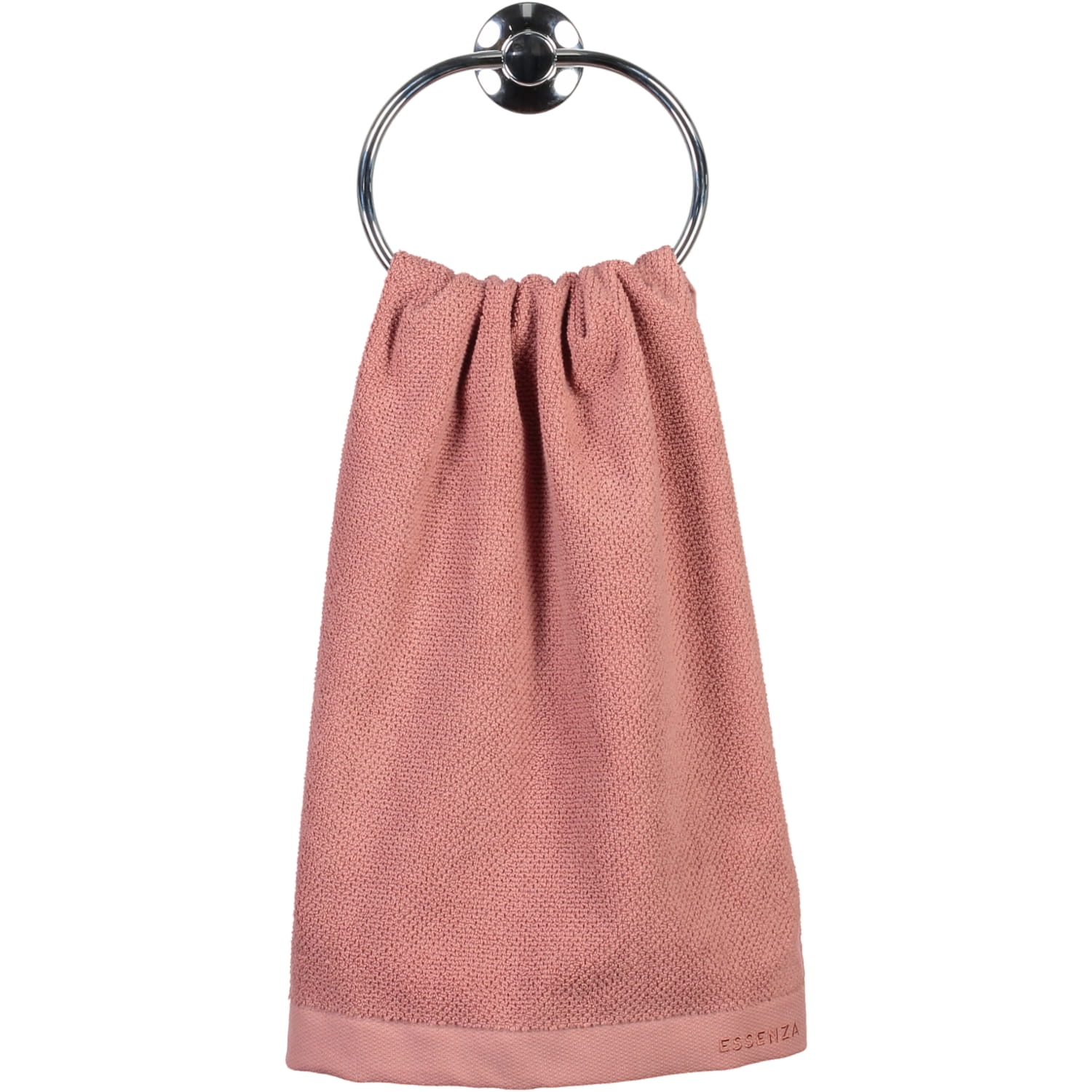 Essenza Connect Organic Uni - Farbe: rose - Handtuch 50x100 cm