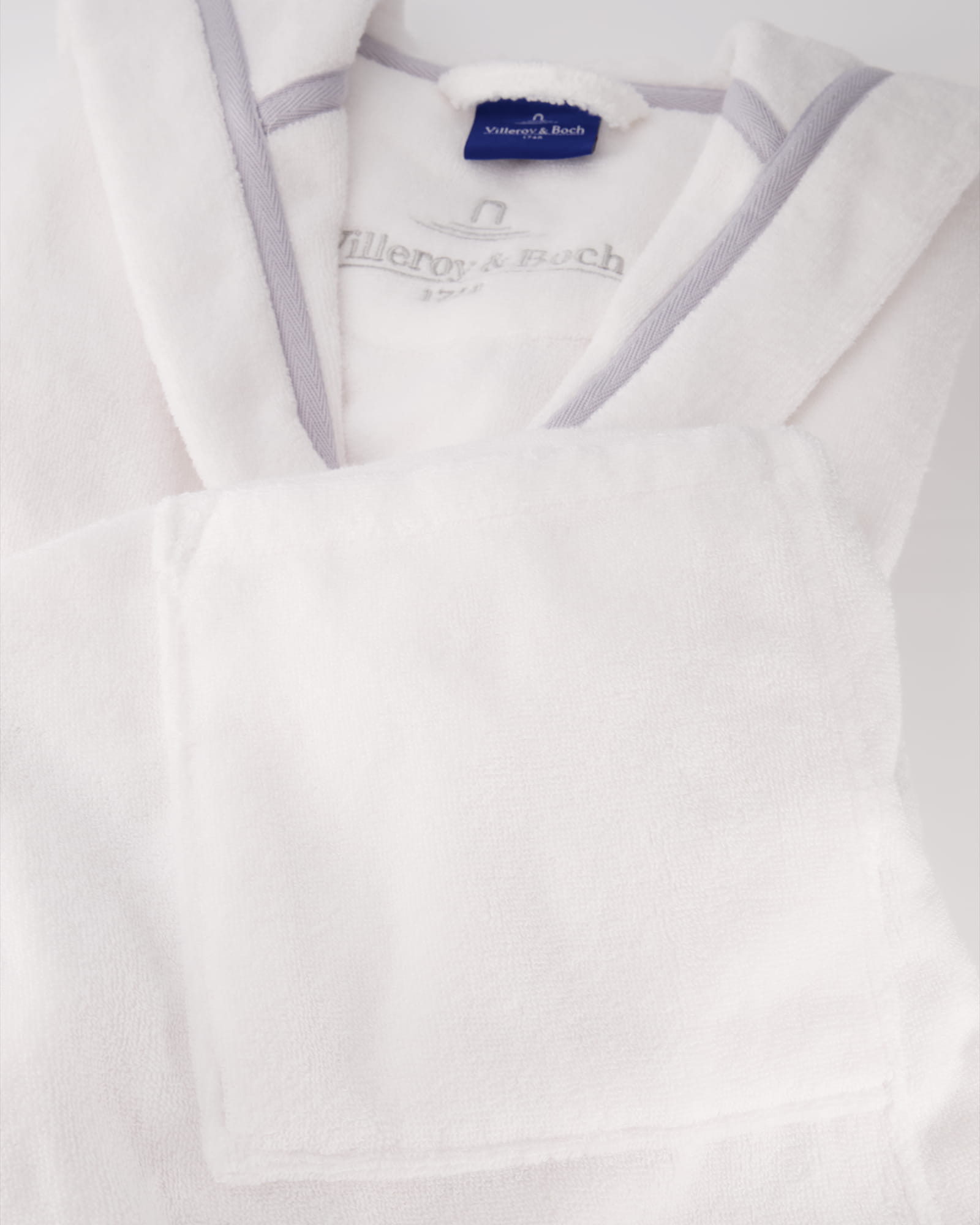 Villeroy & Boch Damen Bademantel Kapuze 2521 - Farbe: brilliant-white - 67