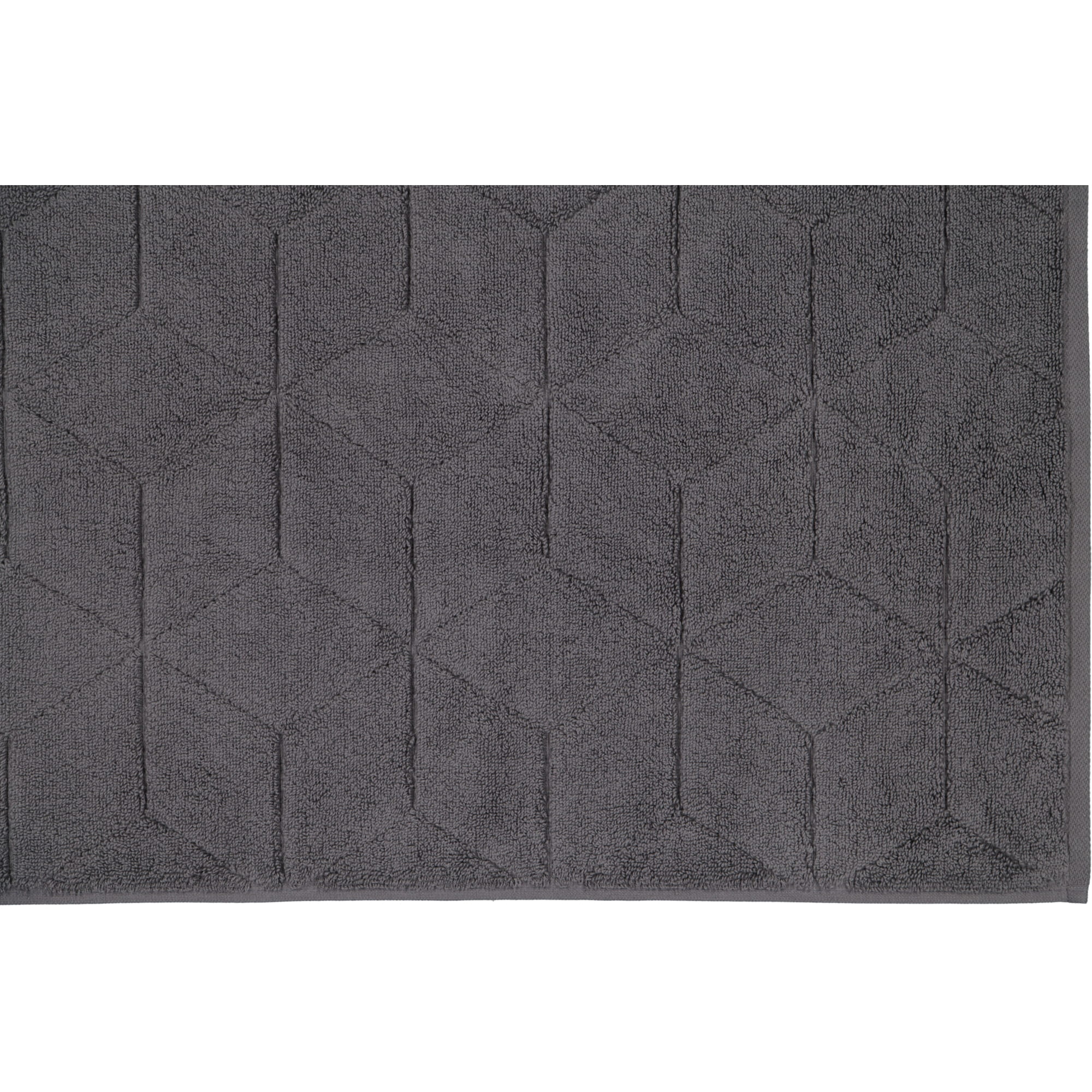 Villeroy & Boch Badematte Carré 2553 - 50x80 cm - Farbe: graphite - 774