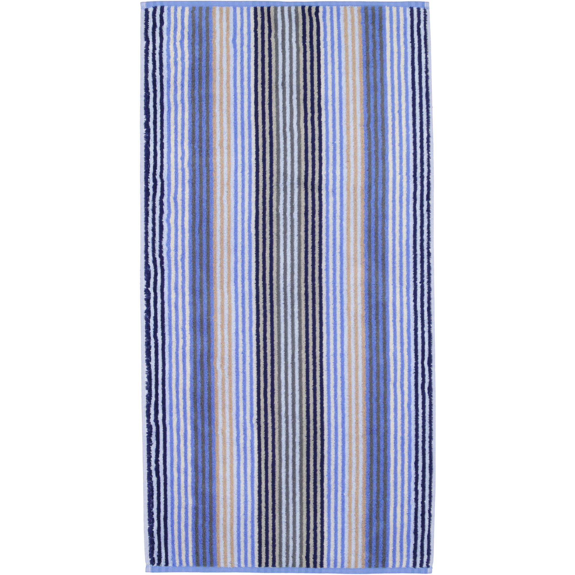 Cawö - Unique Streifen 944 - Farbe: saphir - 11 - Handtuch 50x100 cm