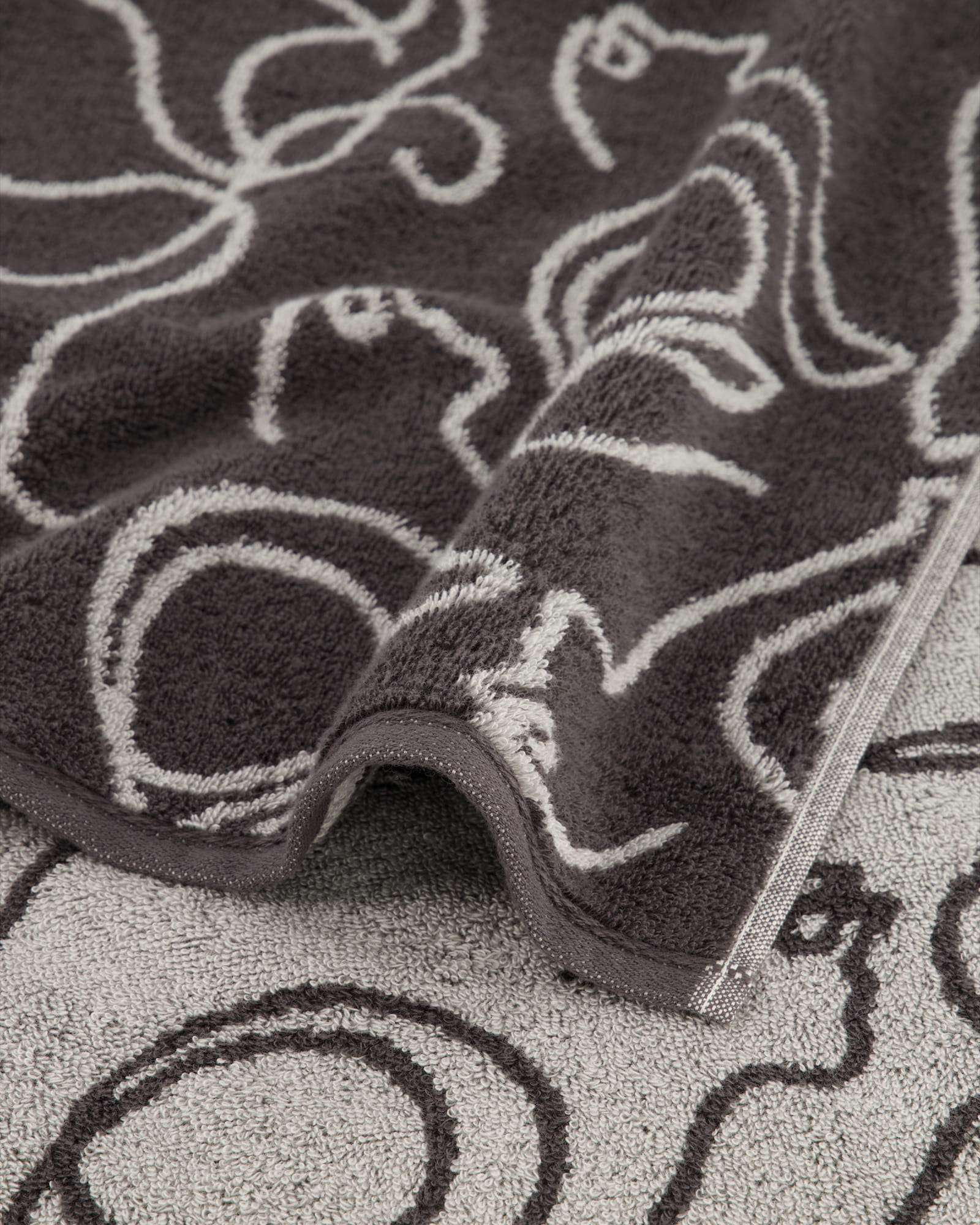 Cawö Handtücher CUTE CATS EDITION Cats 6264 basalt/platin - 77