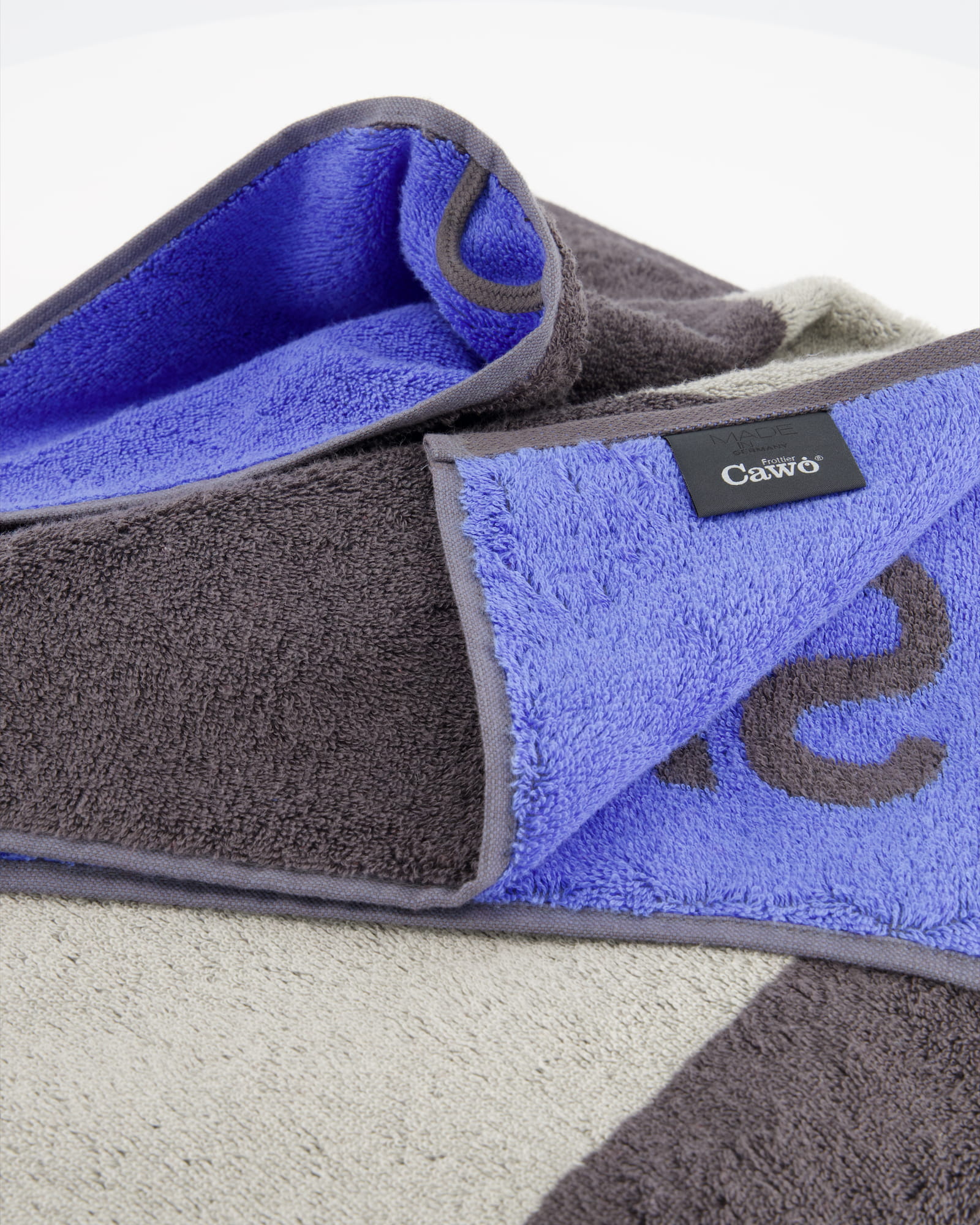 Cawö - Saunatuch 599 - 80x200 cm - Farbe: anthrazit/grau - 71