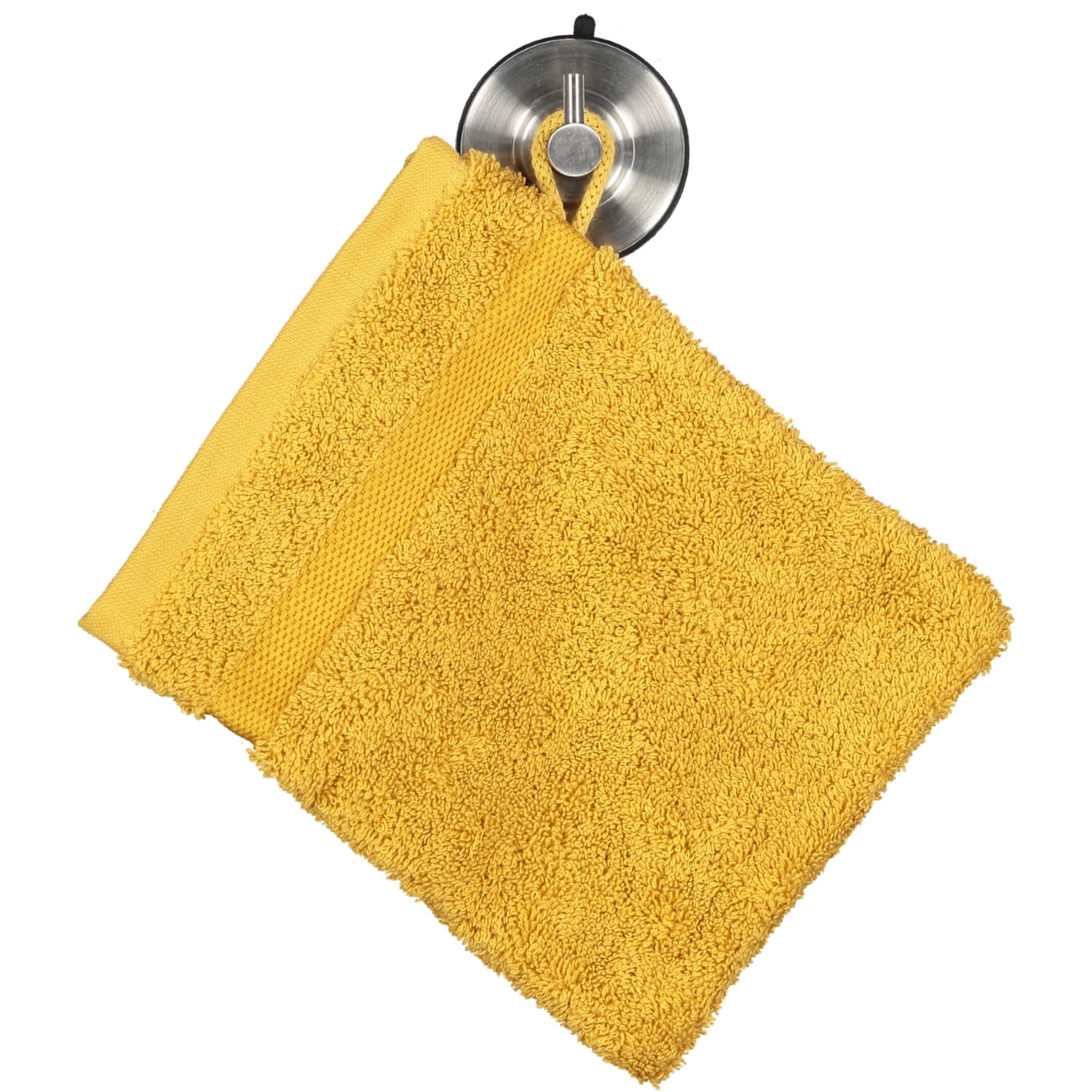 Rhomtuft - Handtücher Princess - Farbe: gold - 348 - Waschhandschuh 16x22 cm