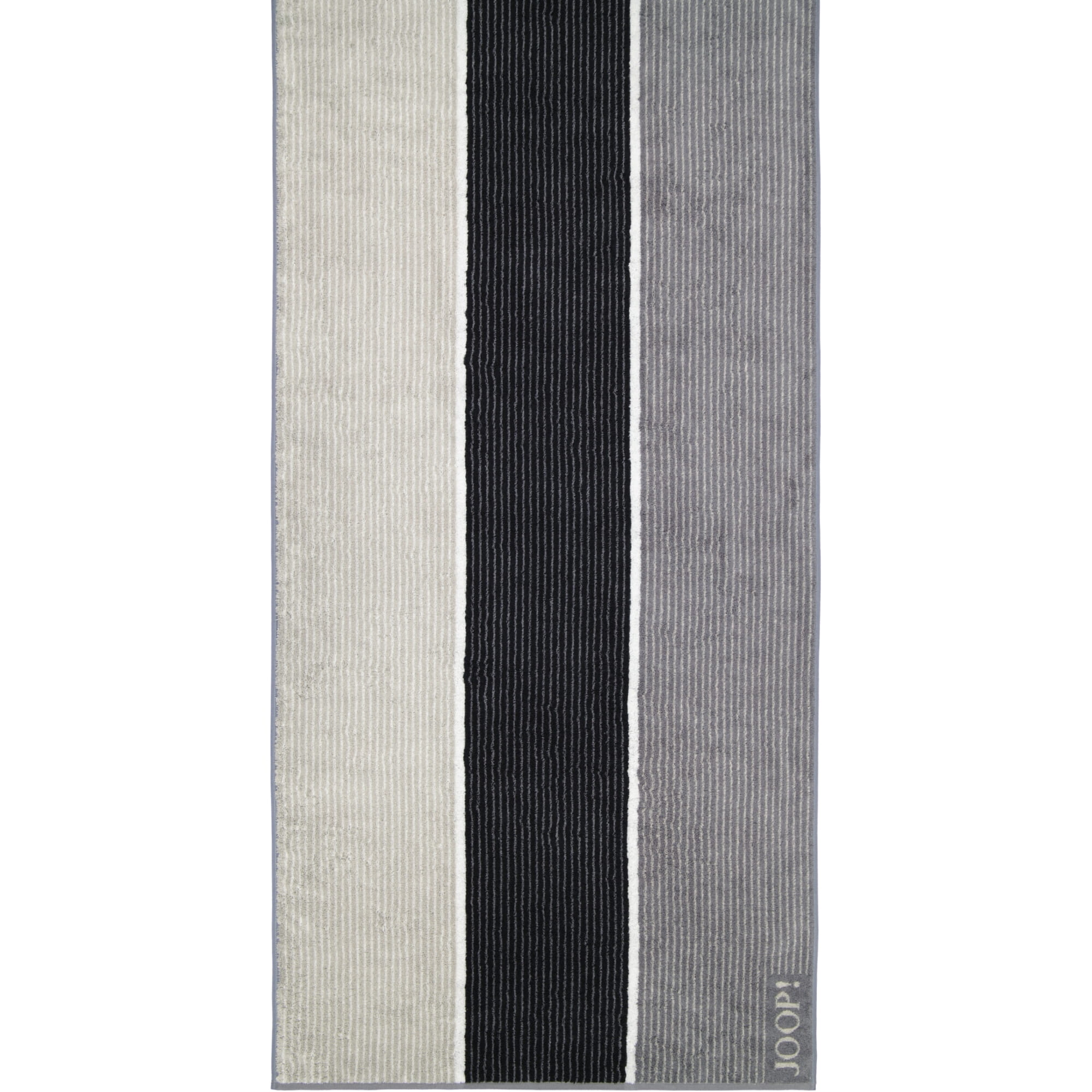 JOOP! Signature Lines 1658 - Farbe: Schwarz - 97 - Saunatuch 80x200 cm