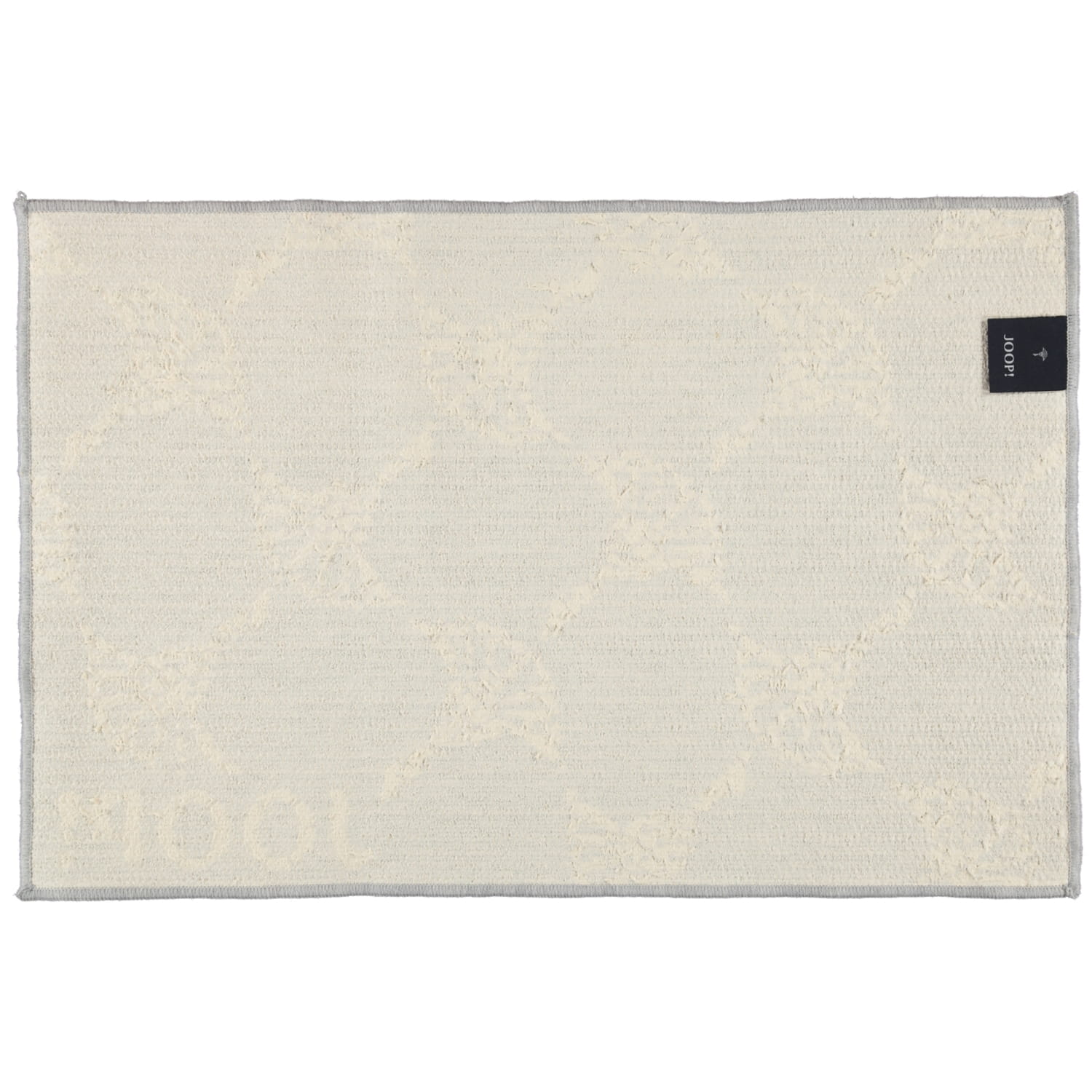 JOOP! Badteppich New Cornflower Allover 142 - Farbe: Kiesel - 085 - 60x90 cm