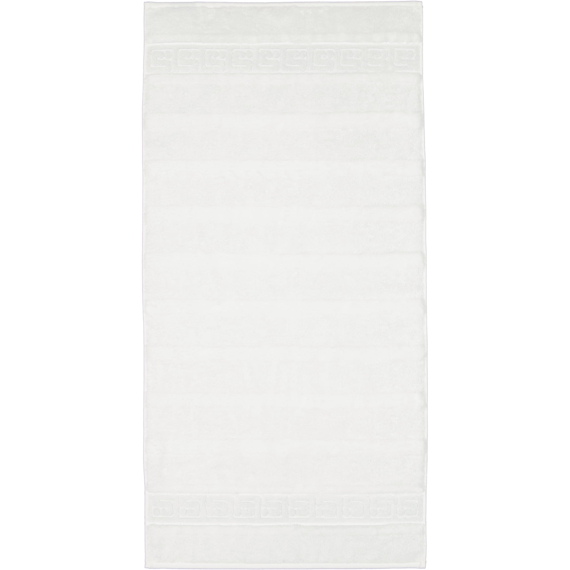 Cawö - Noblesse Uni 1001 - Farbe: 600 - weiß - Waschhandschuh 16x22 cm