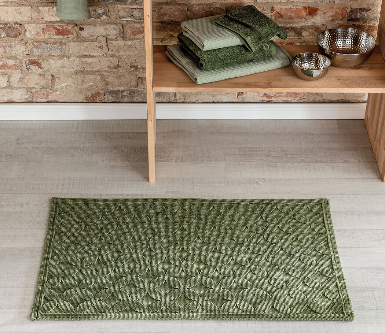 Rhomtuft RHOMTUFT Badematten Seaside olive - 404