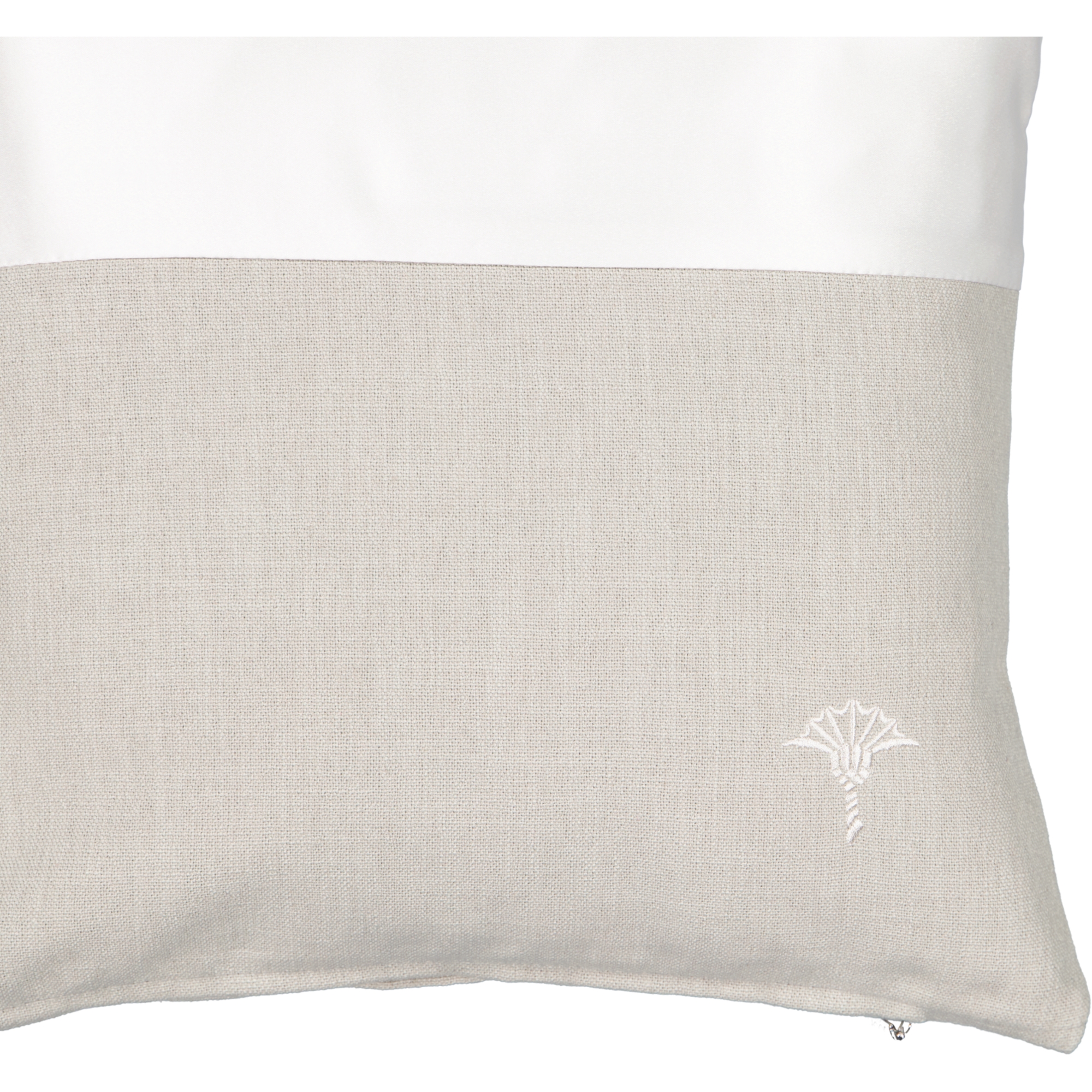 JOOP! Kissenhüllen Split Silber - 010 - 40x40 cm