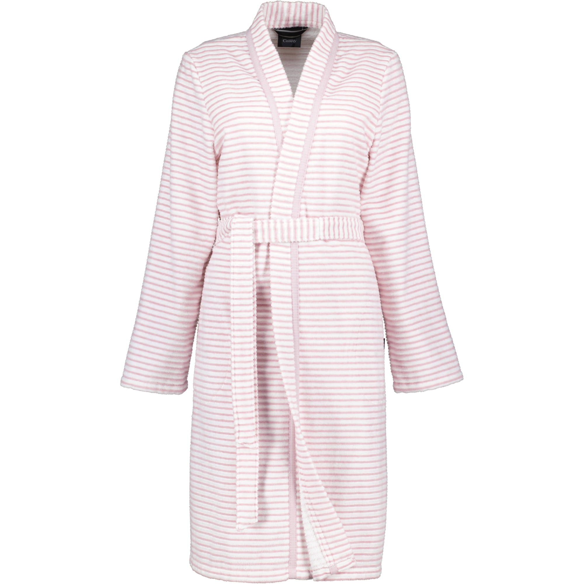 Cawö - Damen Bademantel Kurz Kimono 1214 - Farbe: malve - 22