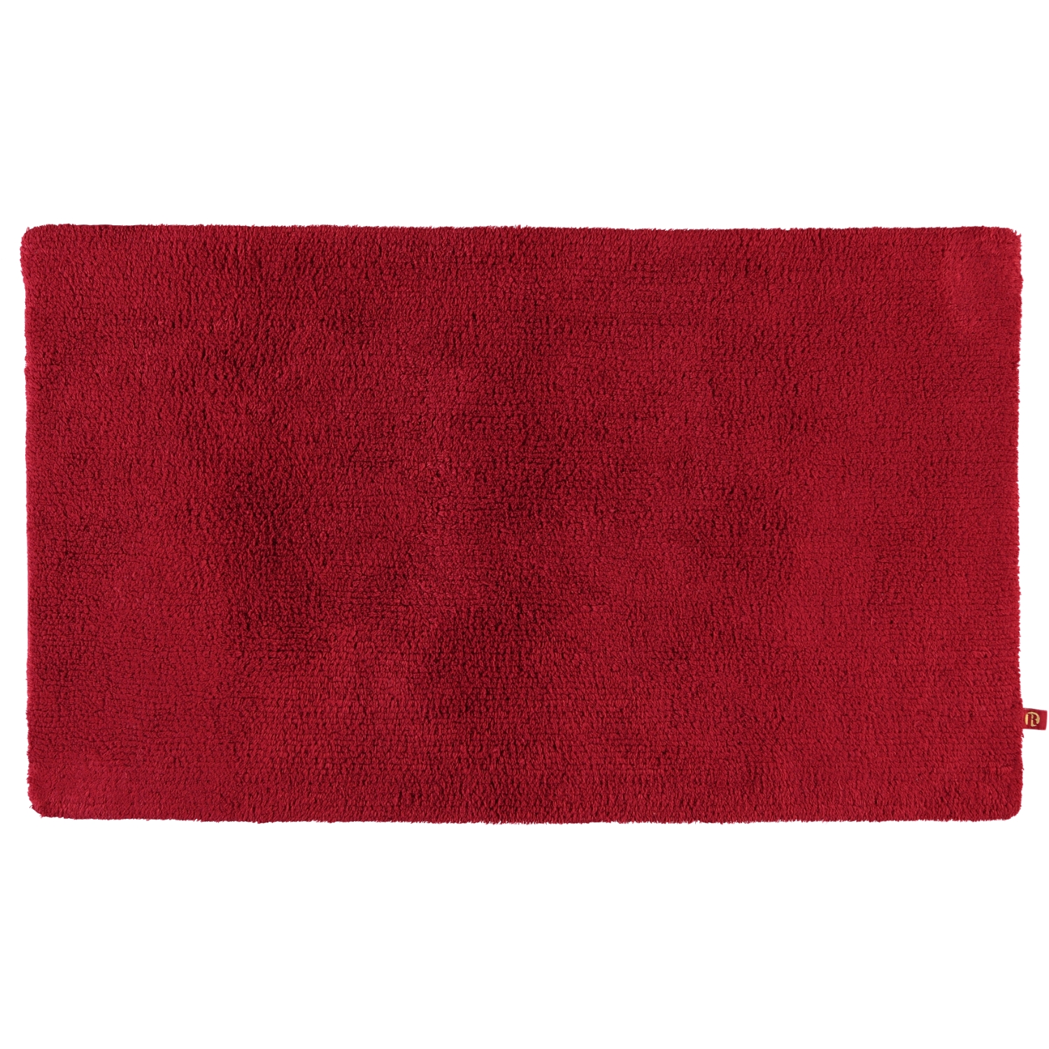 Rhomtuft - Badteppich Pur - Farbe: cardinal - 349 - 50x75 cm