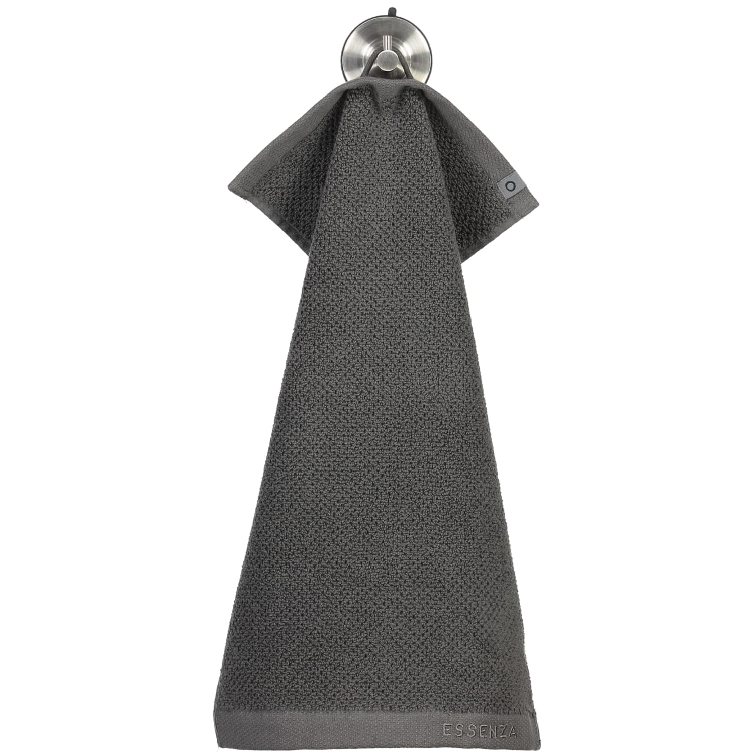 Essenza Connect Organic Uni - Farbe: grey - Gästetuch 30x50 cm