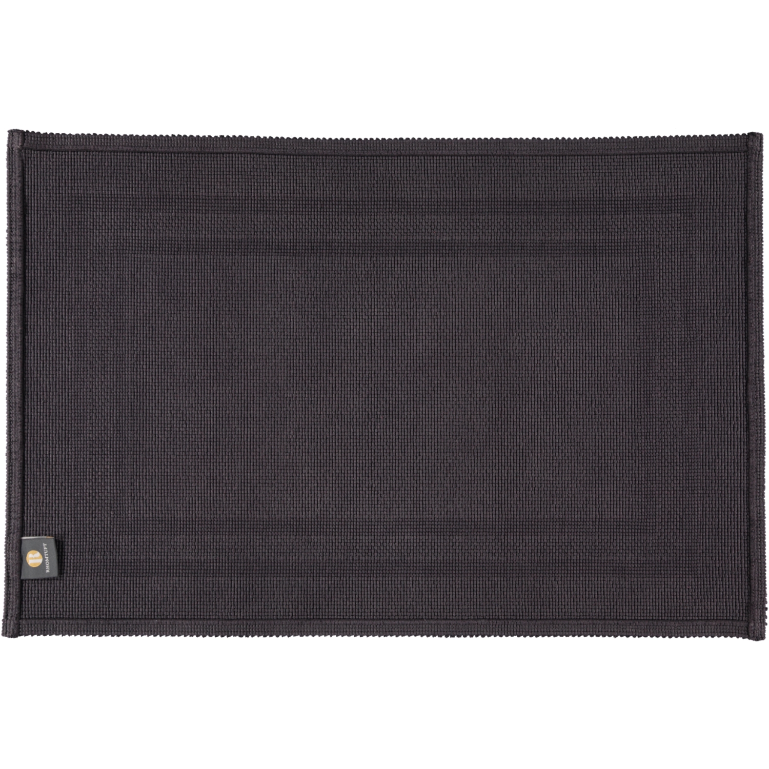 Rhomtuft - Badteppiche Gala - Farbe: zinn - 02 - 60x90 cm