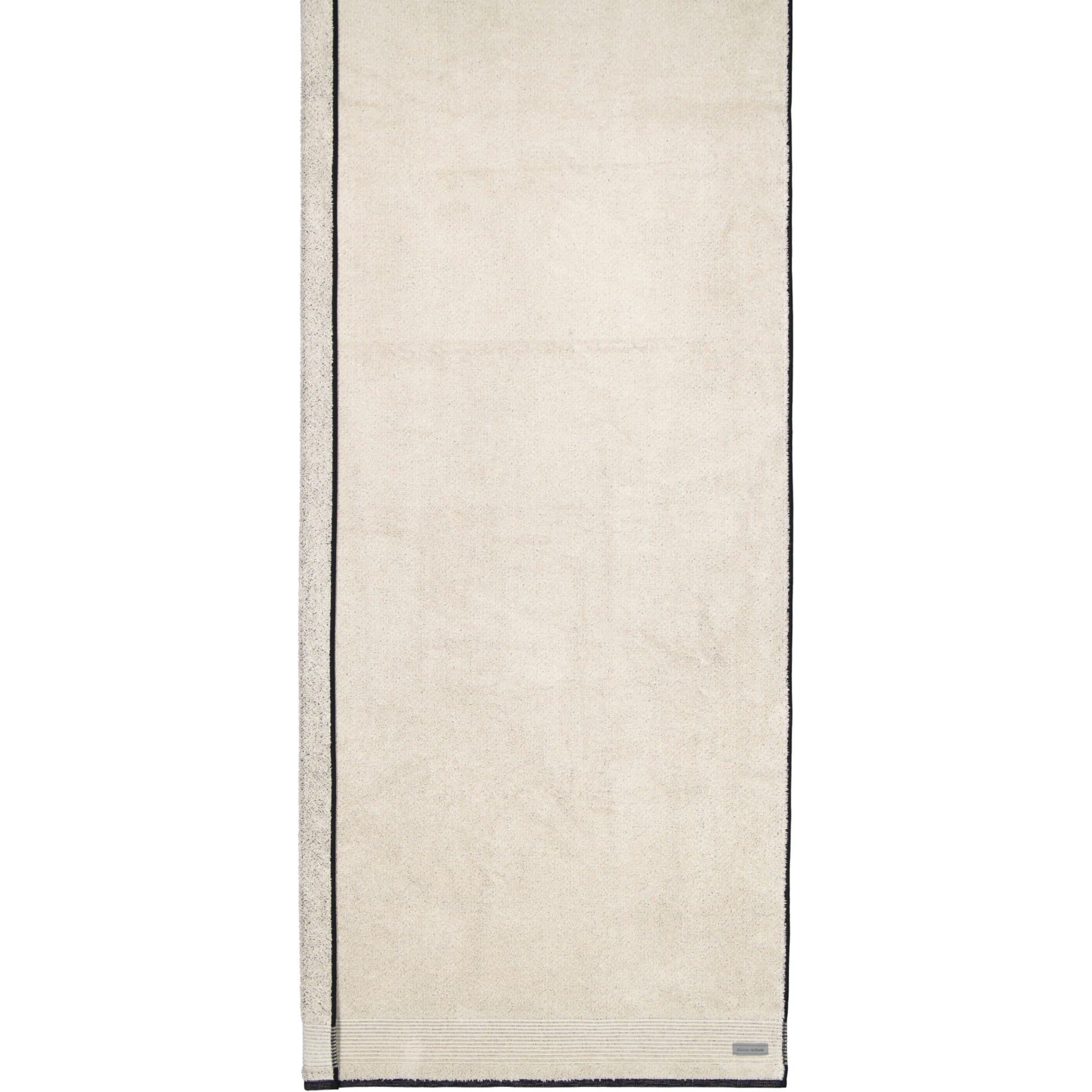 Möve - Eden - Melange mit Biesenbordüre - Farbe: natur - 081 (1-0151/8944) - Saunatuch 80x200 cm