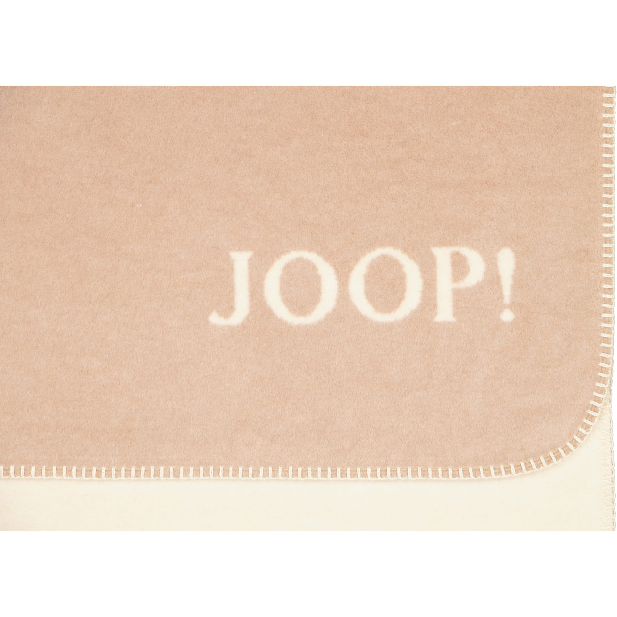 JOOP! Wohndecken Uni-Doubleface Nude-Pergament - 150x200 cm