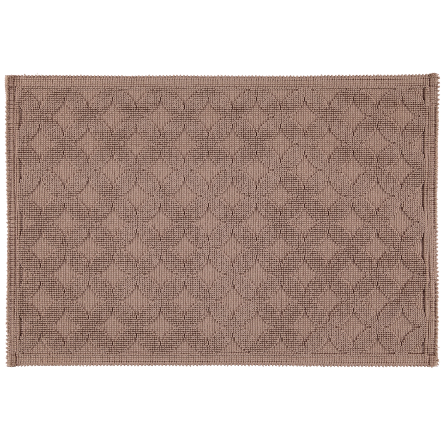 Rhomtuft - Badematte Seaside - Farbe: taupe  -58 - 60x90 cm
