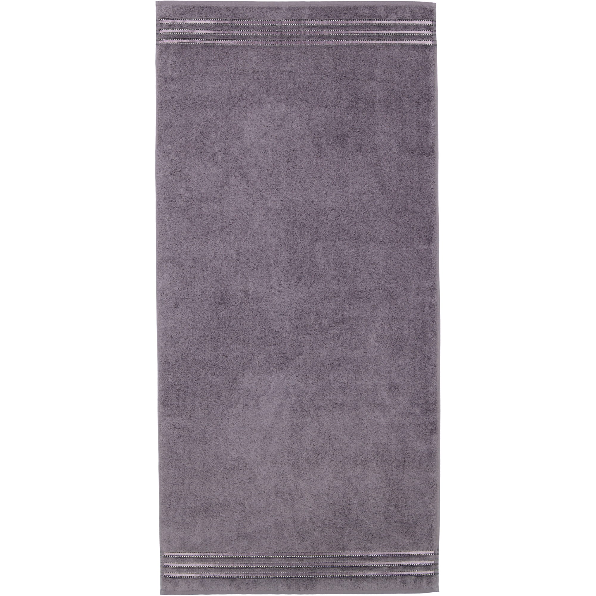 Vossen Handtücher Cult de Luxe graphit - 7660 - Duschtuch 67x140 cm