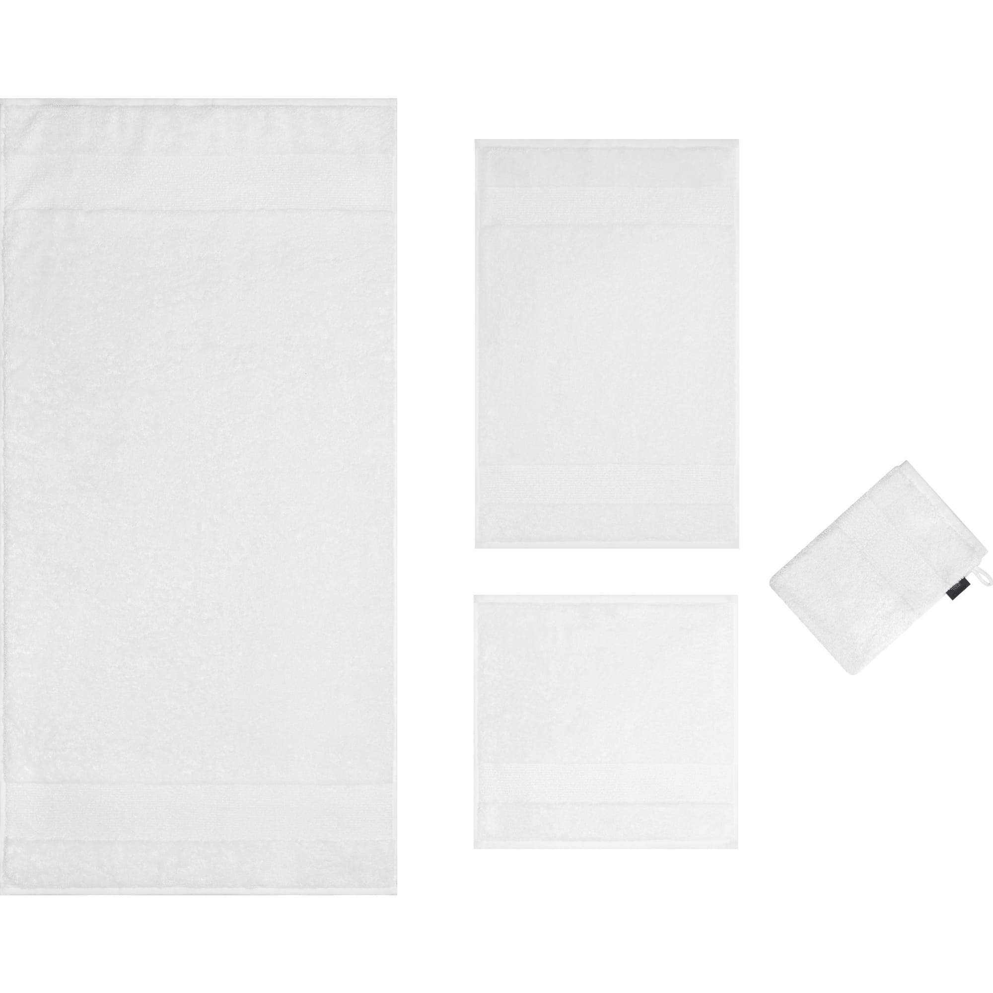 Cawö Handtücher THE LUXURY 5000 weiß - 600