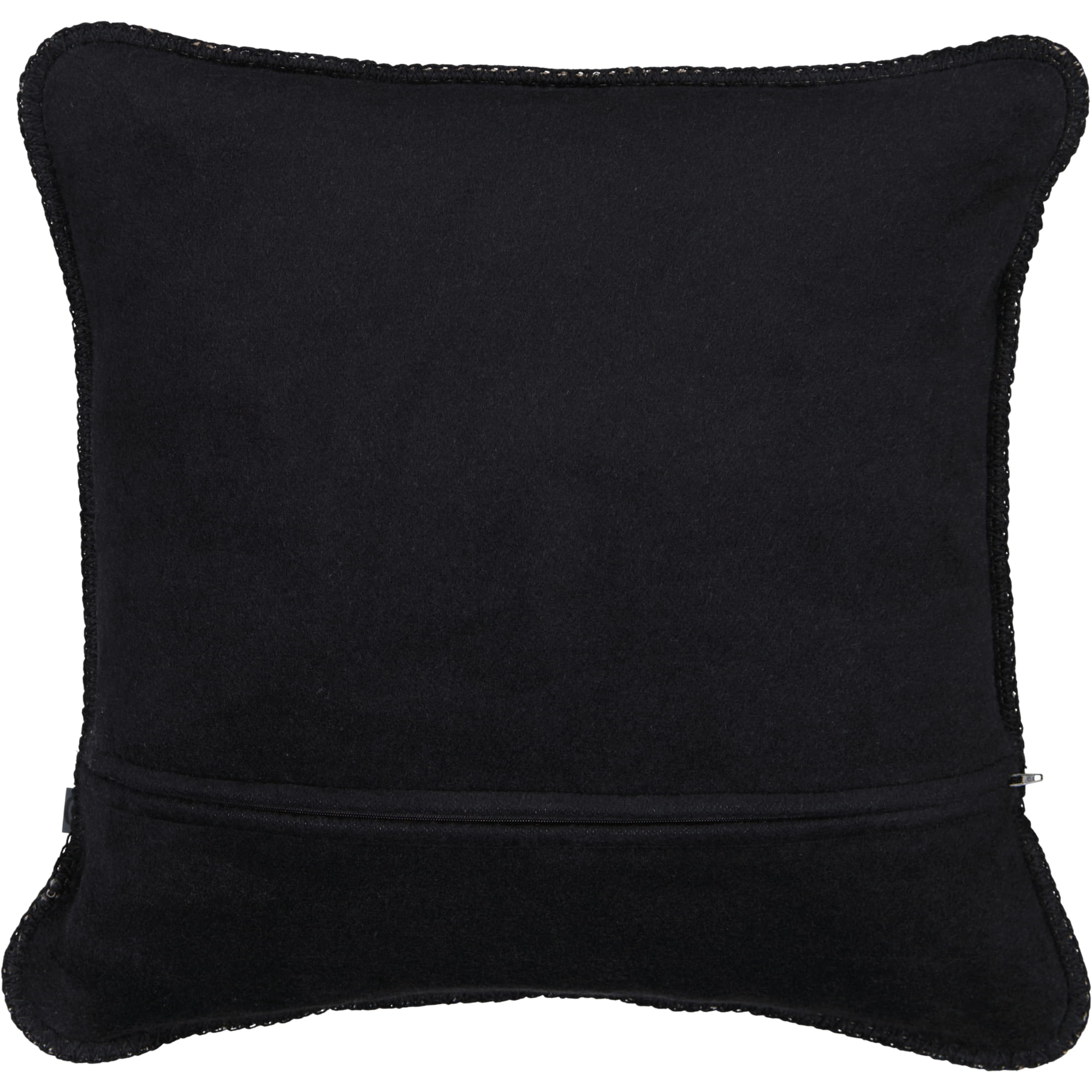 Cawö Kissenhüllen WE LOVE DOGS Companion 62480 schwarz/beige - 93 - 50x50 cm