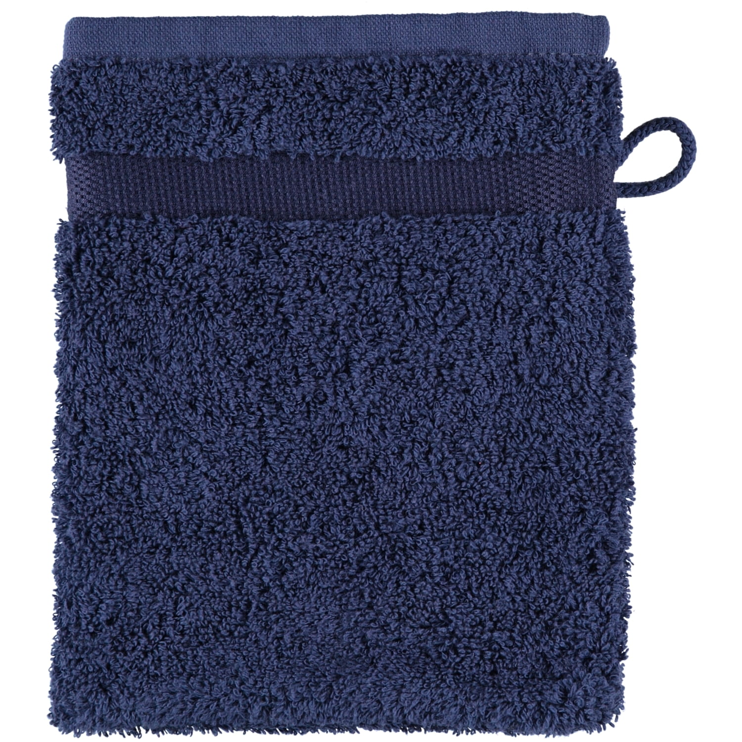 Rhomtuft - Handtücher Princess - Farbe: kobalt - 84 - Waschhandschuh 16x22 cm